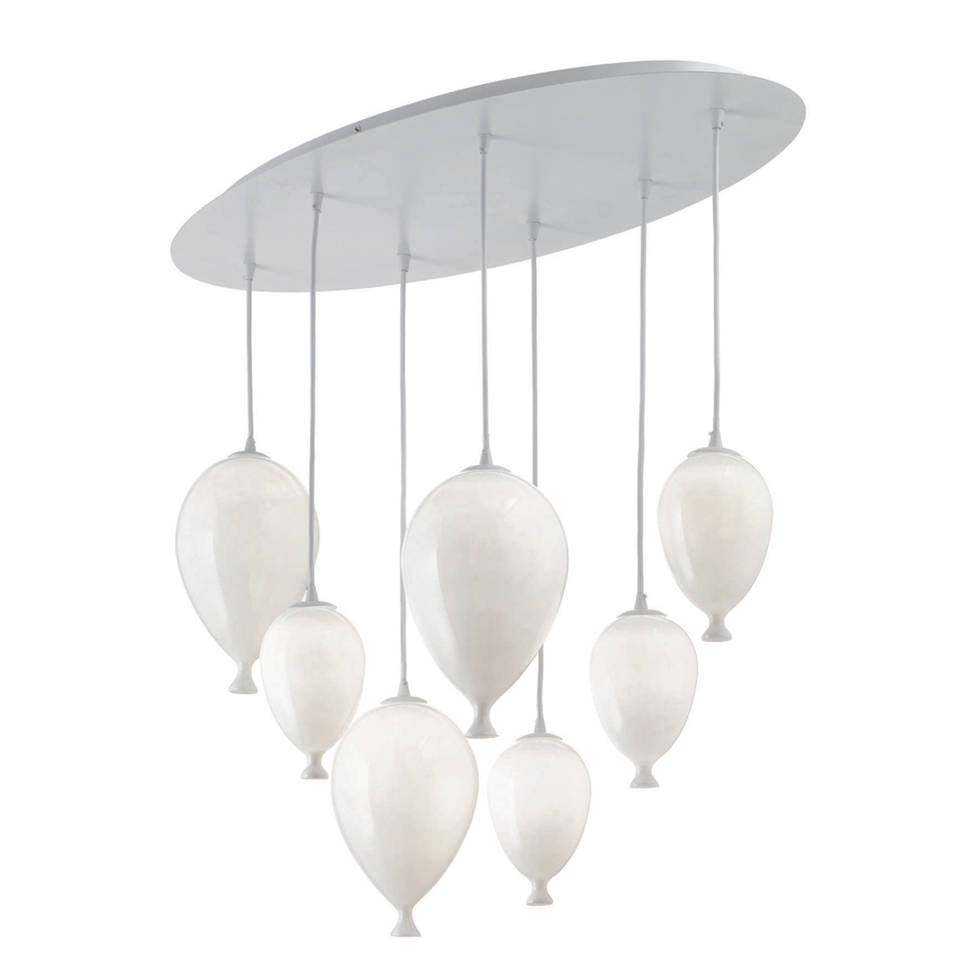 Lampada a sospensione, bianco Saldi invernali vista0