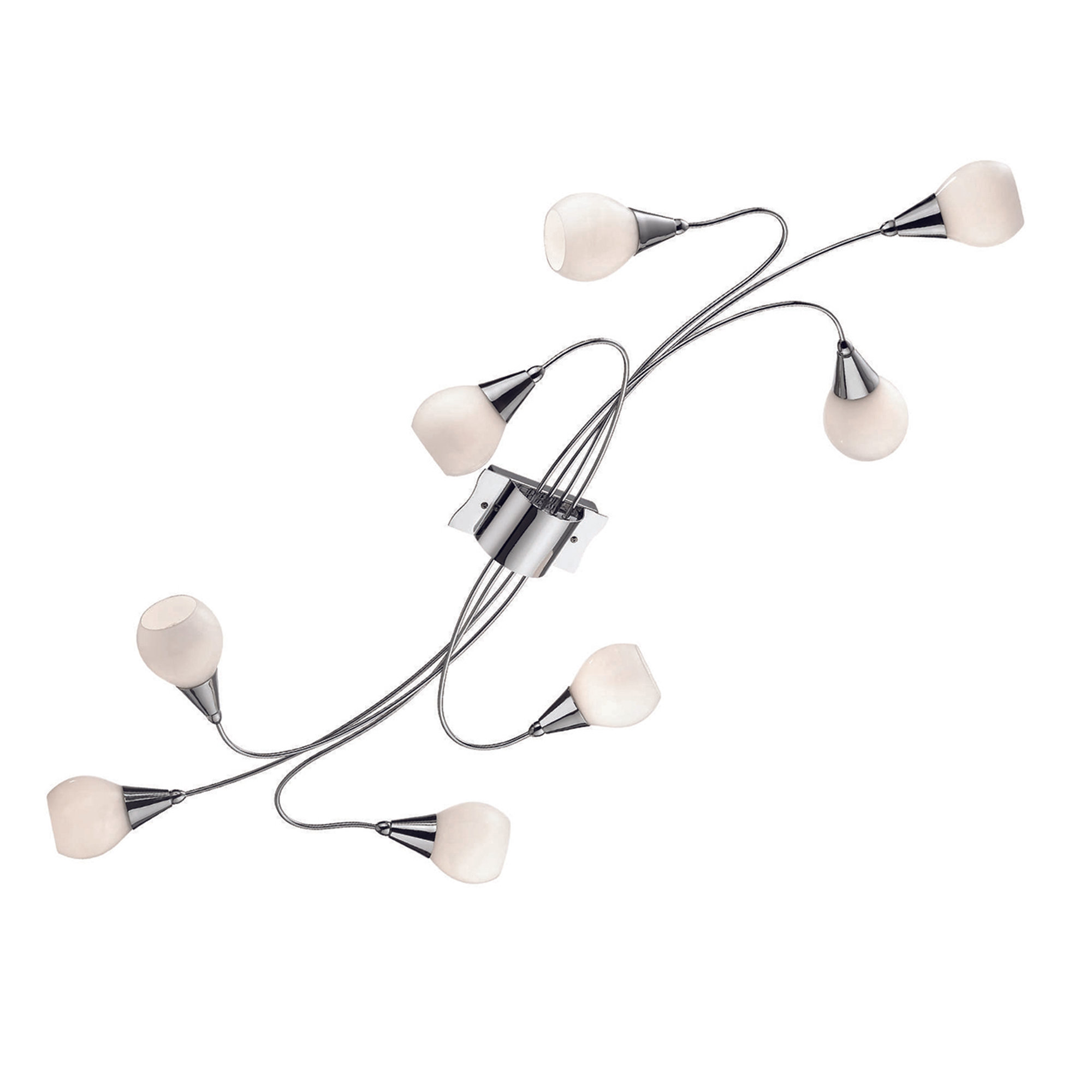 Lampada da parete/soffitto, cromo Saldi invernali vista0