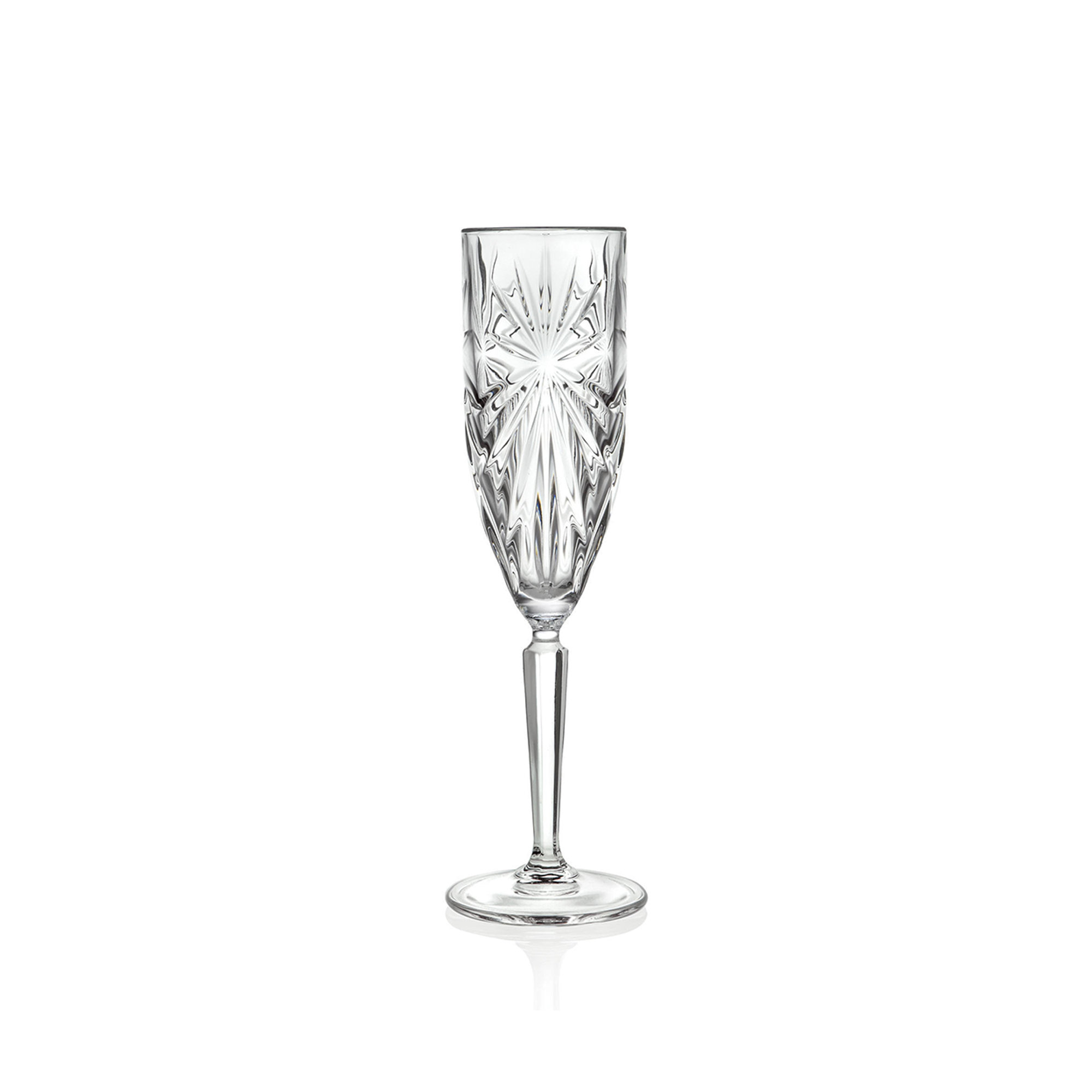 Set di 6 flute da champagne, trasparenti Saldi invernali vista0