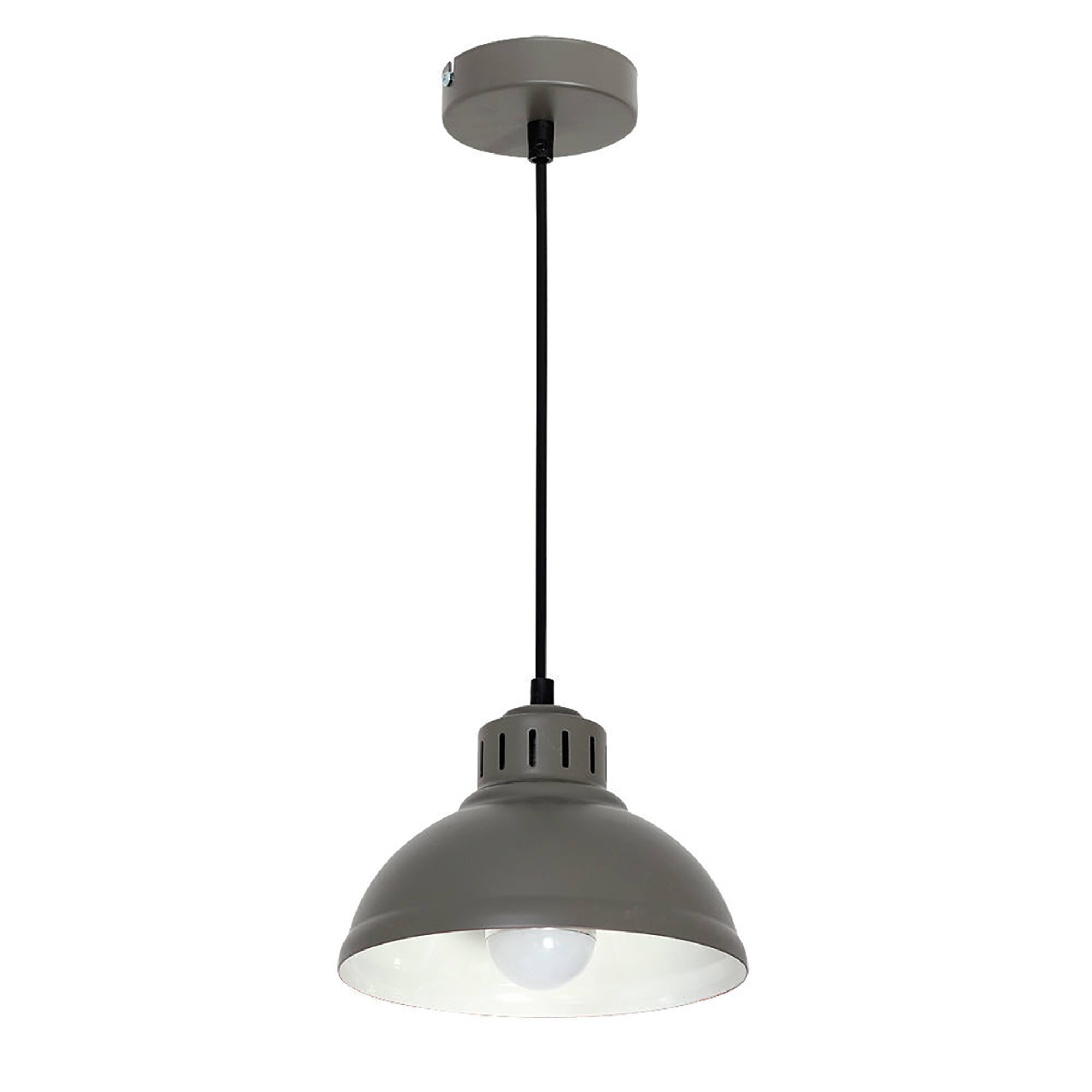 Lampada a sospensione, grigio Saldi invernali vista0