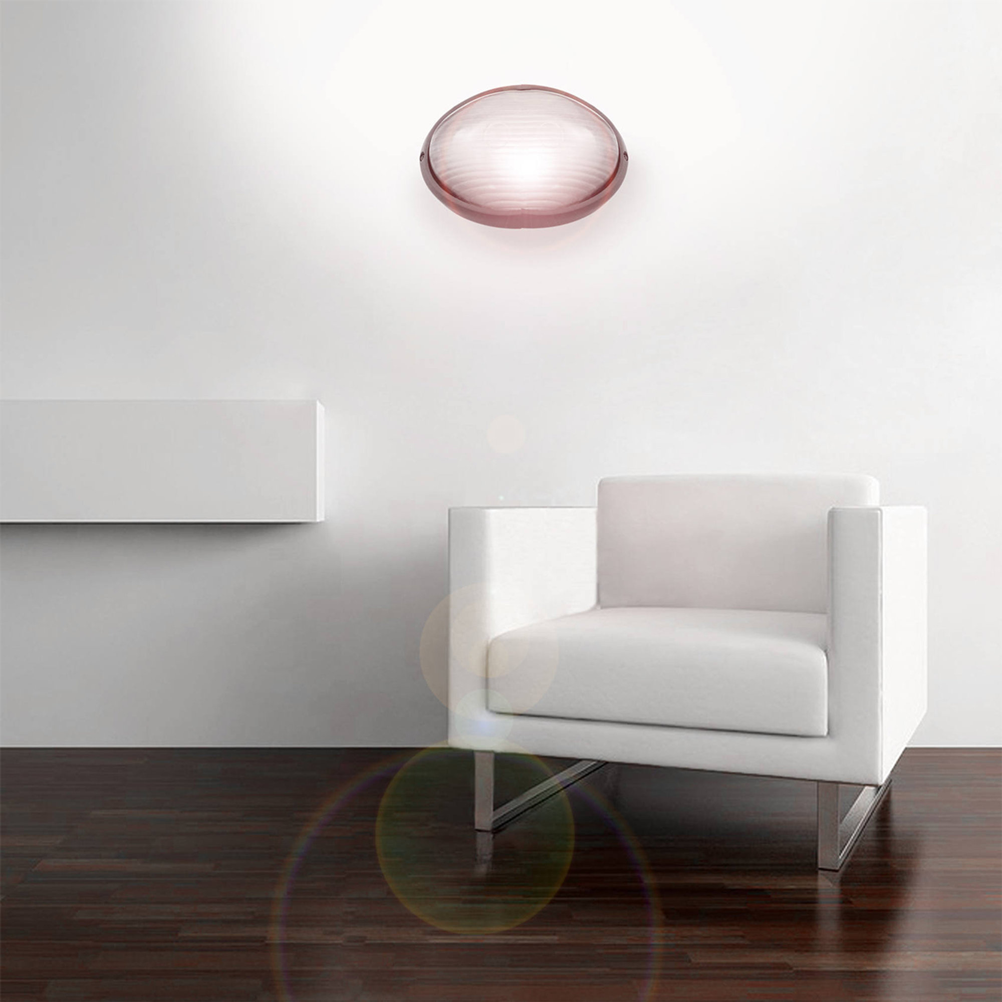 Lampada da parete/soffitto outdoor, grigio Saldi invernali vista1