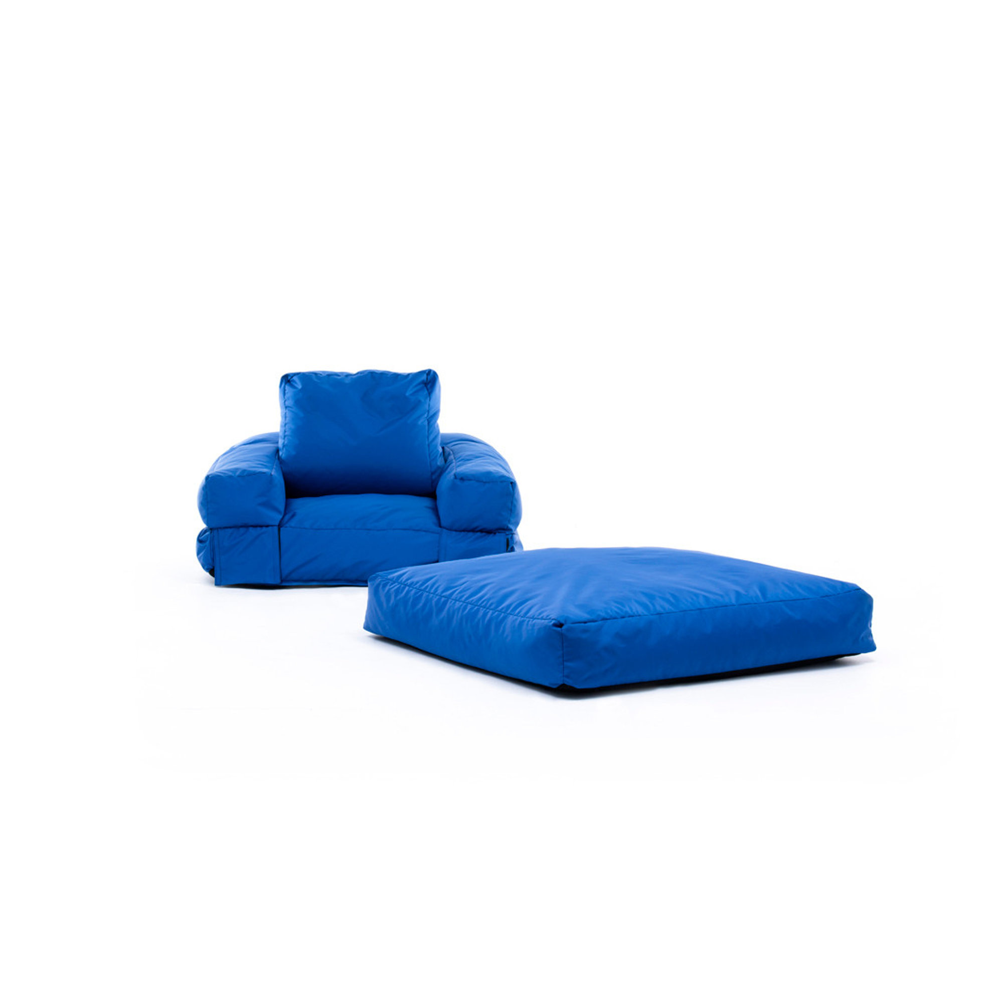 Natsu Waterproof - Sofá-cama azul de 1 plaza Atelier Del Sofa vista3