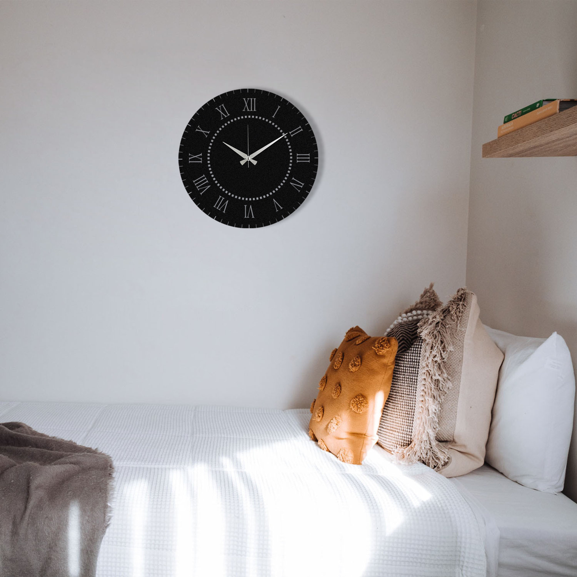 Horloge murale décorative en métal Seven Lovedecorative Wall addiction vista3