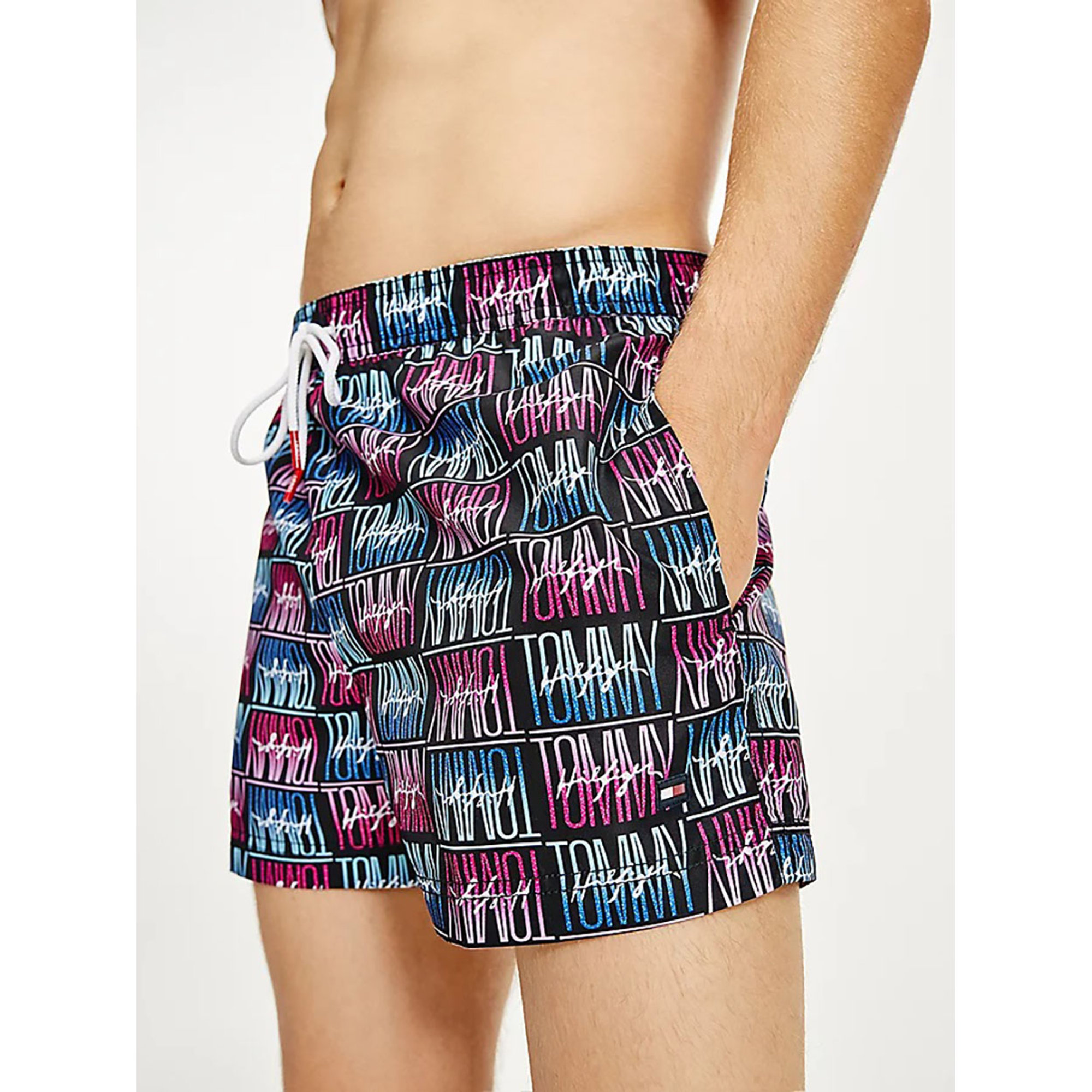 Costume shorts slim fit corto con loghi Tommy Hilfiger  vista2