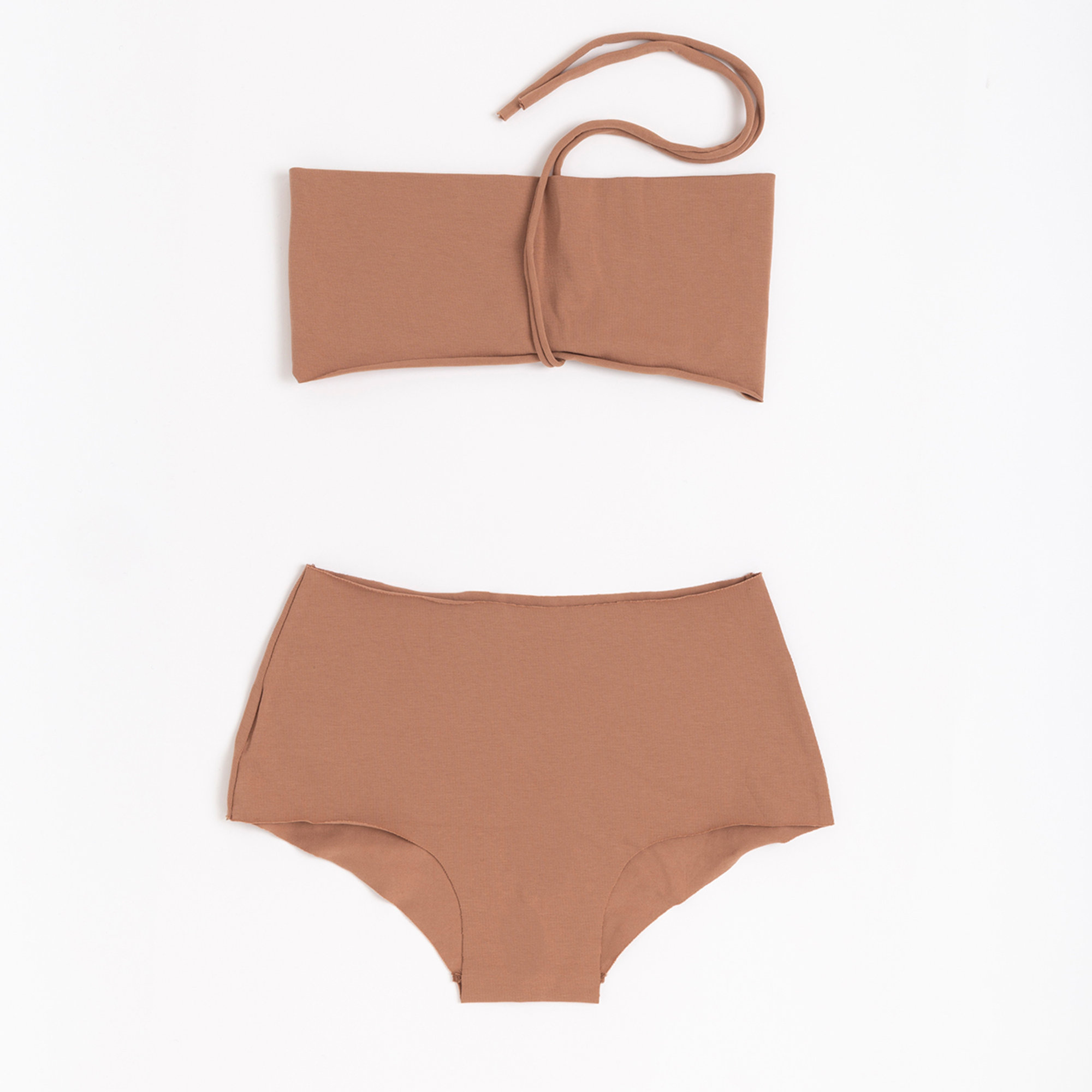 Costume a fascia Fresia naturale Isole&Vulcani vista0