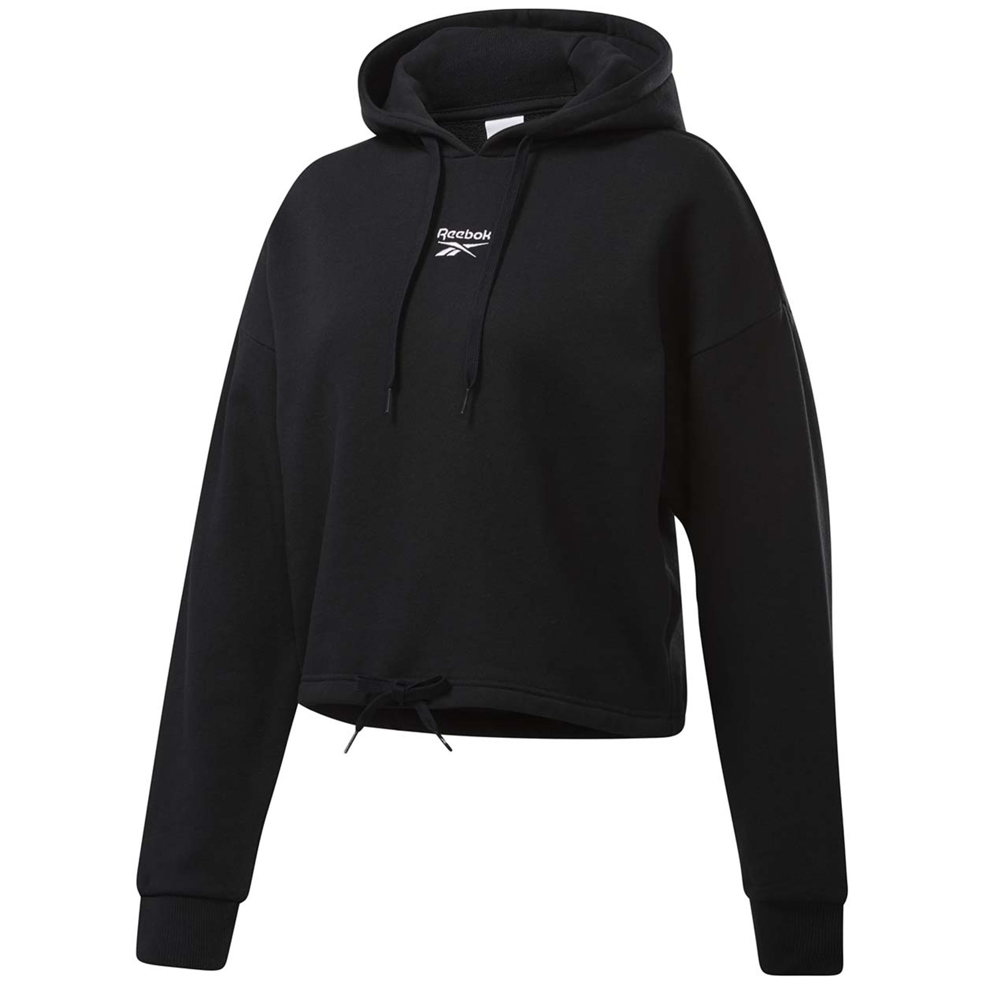 Felpa con cappuccio Reebok Classic Small Logo nera Reebok vista5