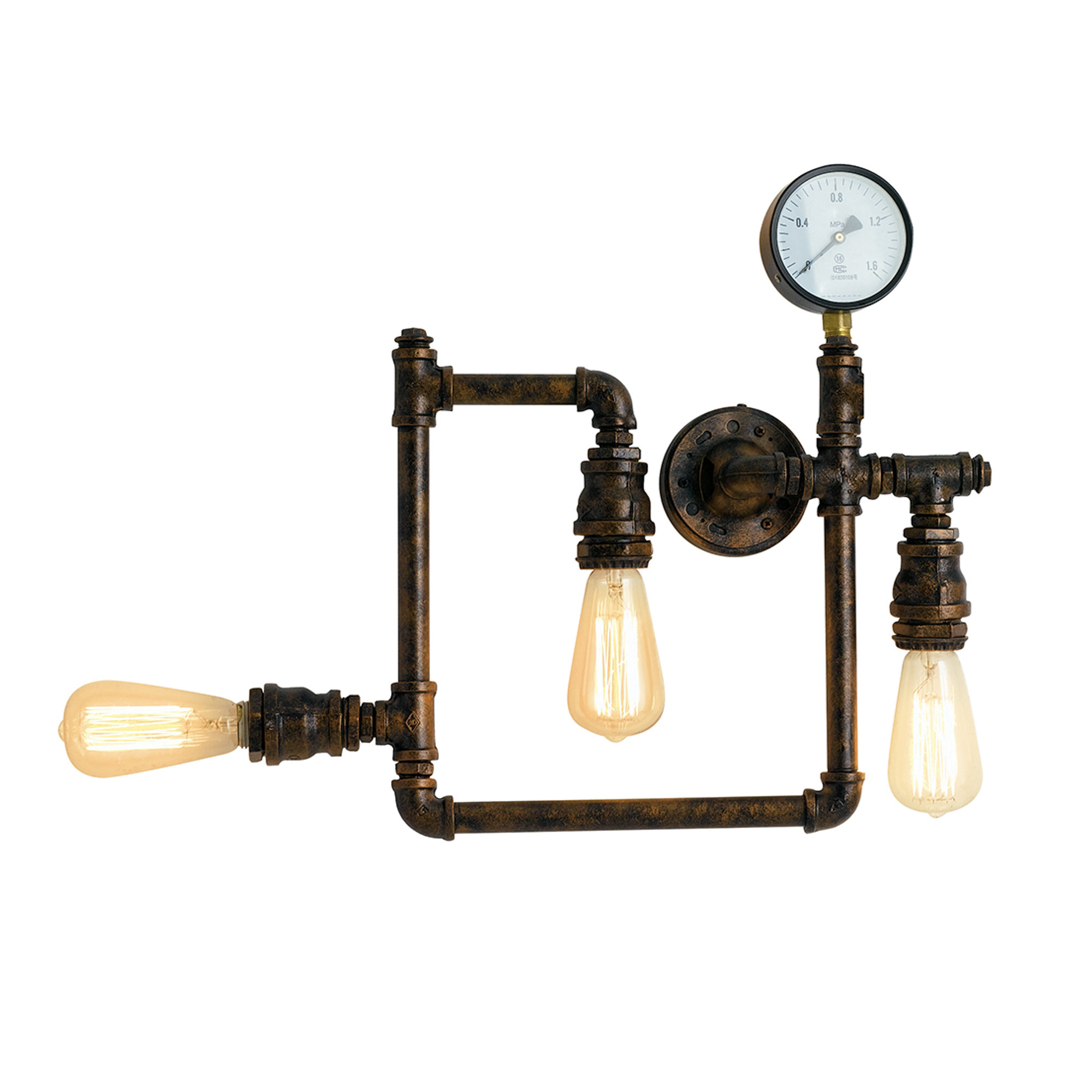 Amarcord Rustiikkinen Kattovalaisin 3xe27 Luce Ambiente e Design vista0