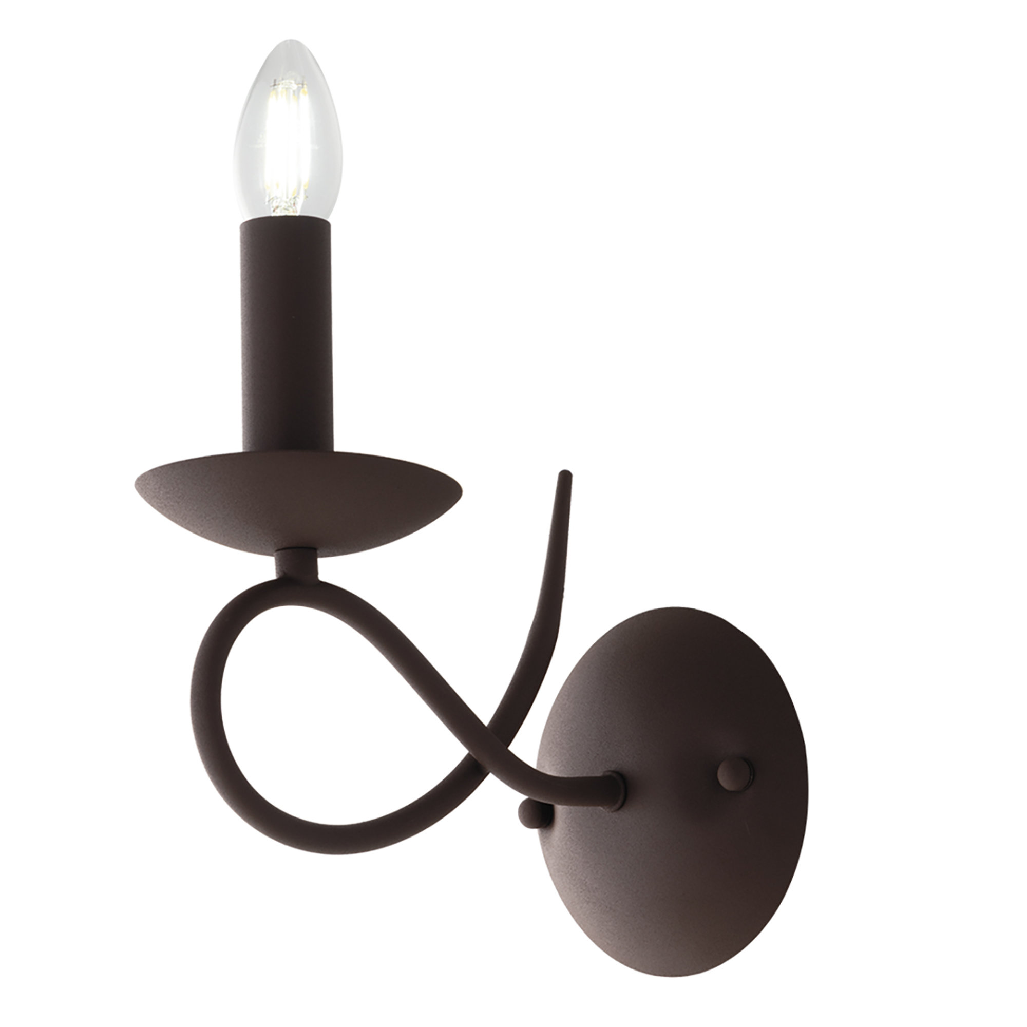 Aplique de pared Corten 1x14 Ginevra Luce Ambiente e Design vista0