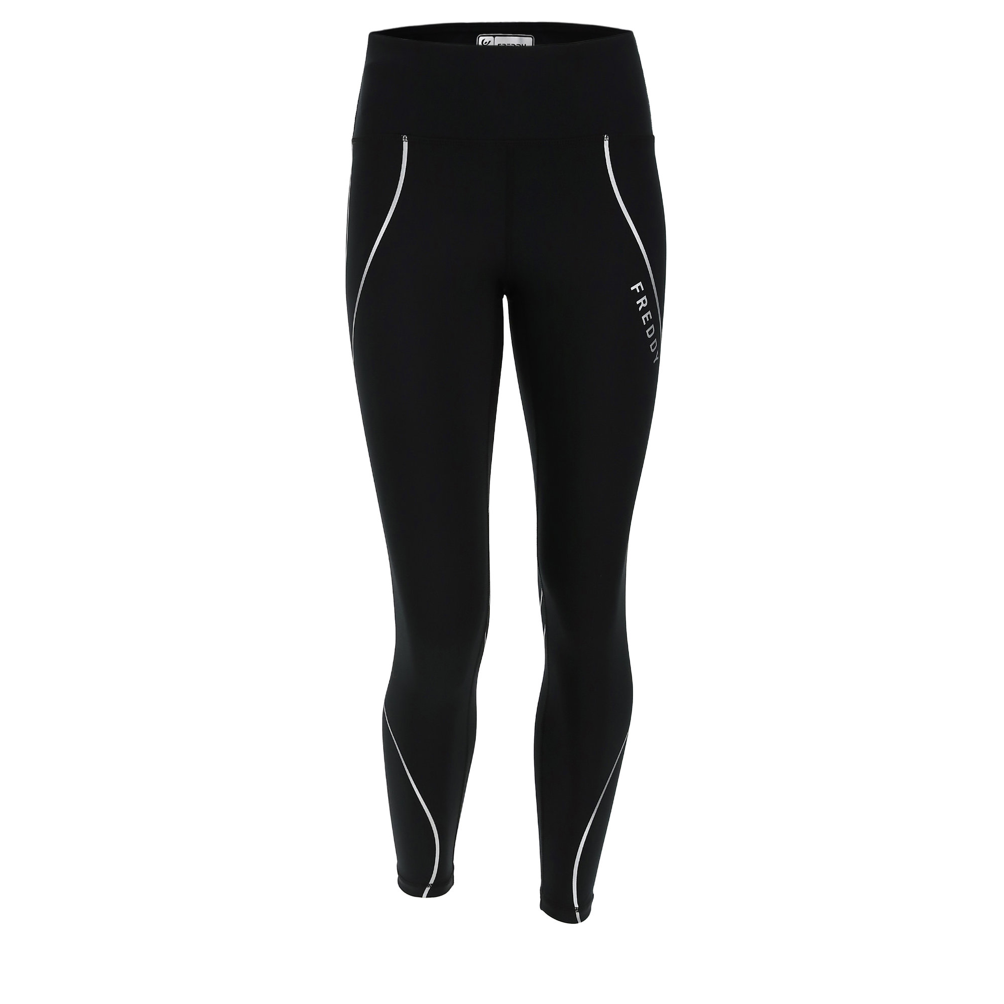 Freddy Leggings SuperFit vita alta traspiranti bande ergonomiche multicolore Freddy vista0