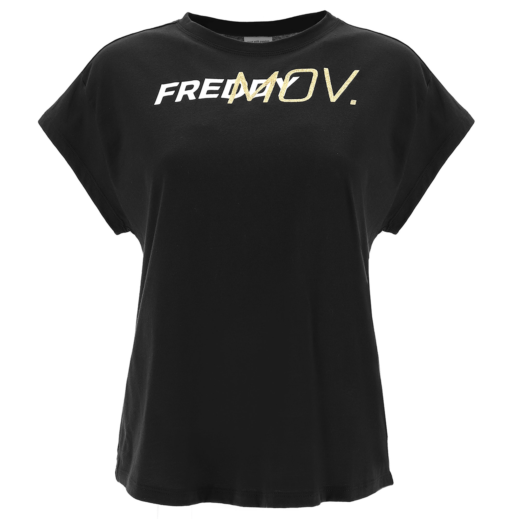 Freddy T-shirt manica corta nera Freddy vista0