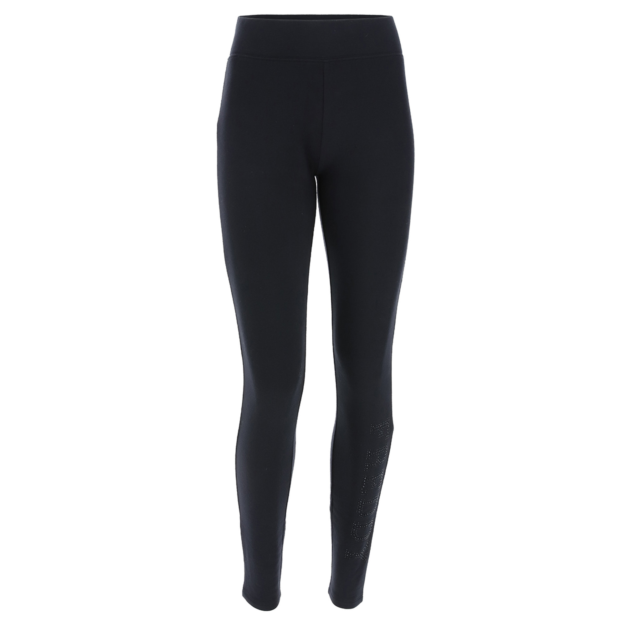 Freddy Leggings in cotone vita alta e stampa in strass neri Freddy vista0