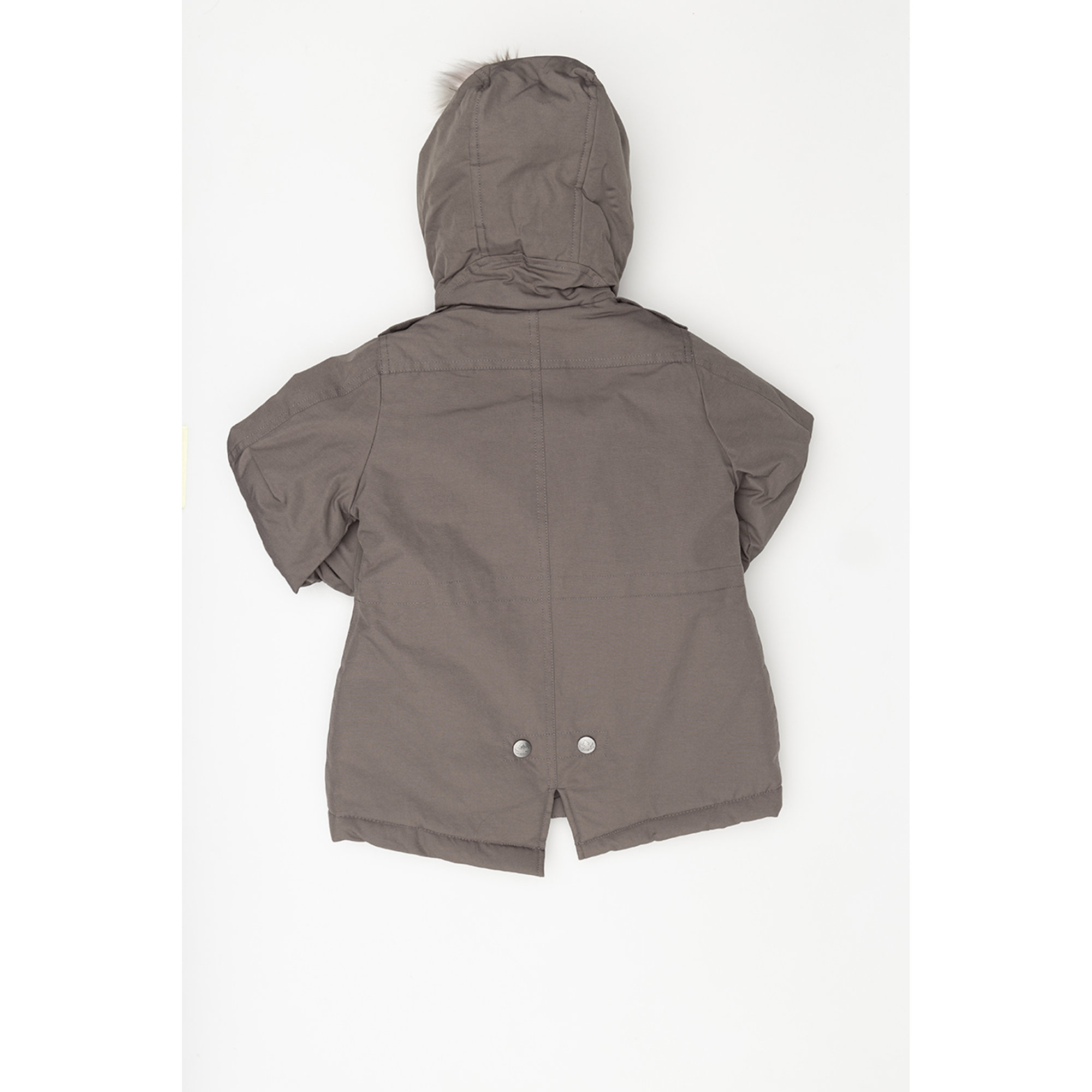 Canadian Parka con ecopelliccia multicolor fango Canadian vista1