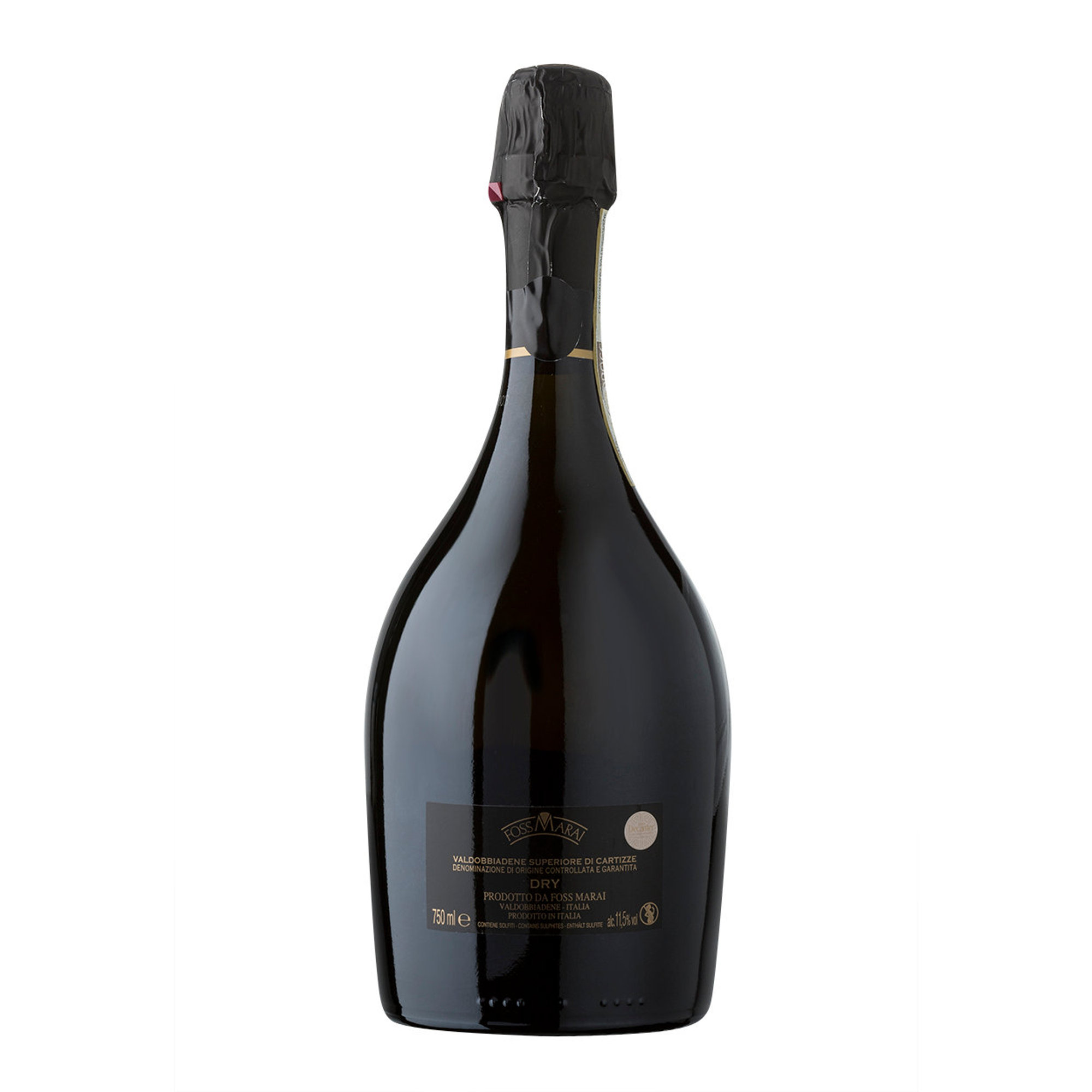 3 bottiglie - "Cartizze" Valdobbiadene Superiore DOCG Dry Millesimato Foss Marai vista1
