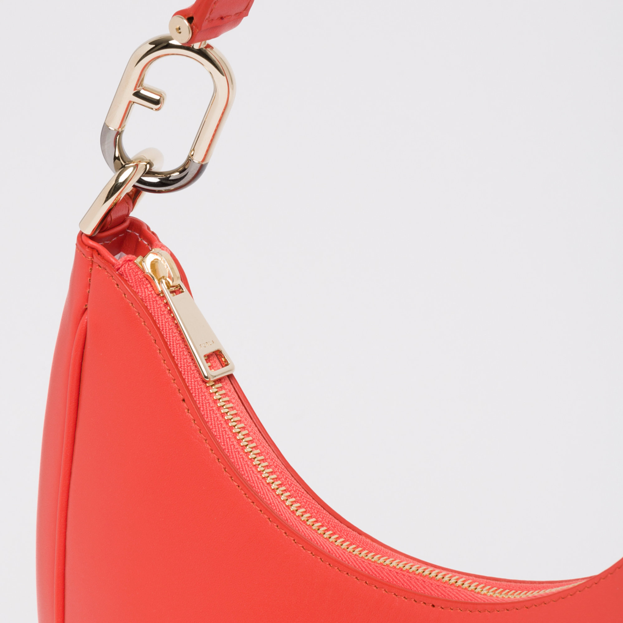 FURLA PRIMAVERA M BORSA A TRACOLLA tangerine Furla vista2
