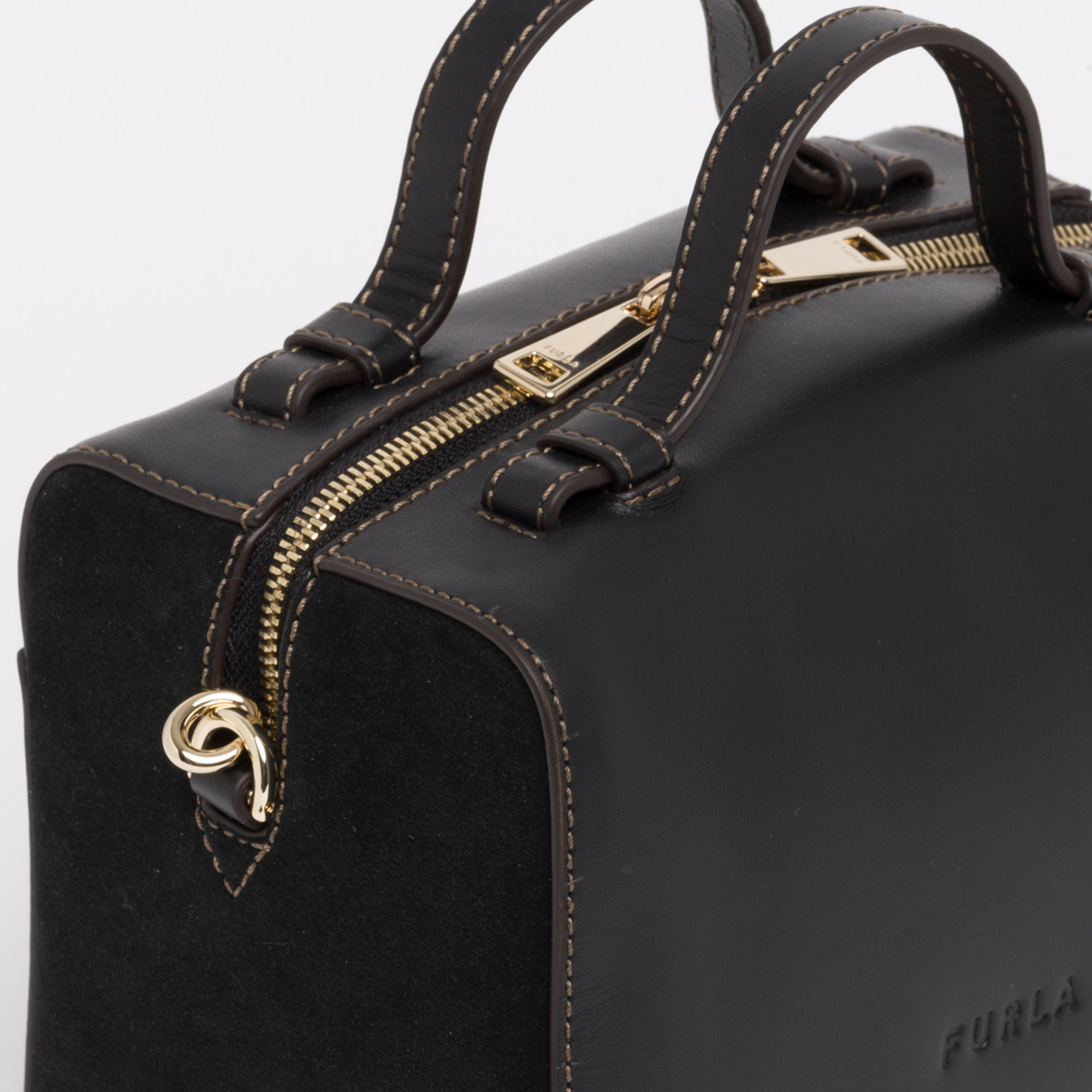 BORSA BOSTON FURLA MIASTELLA S nero Furla vista2
