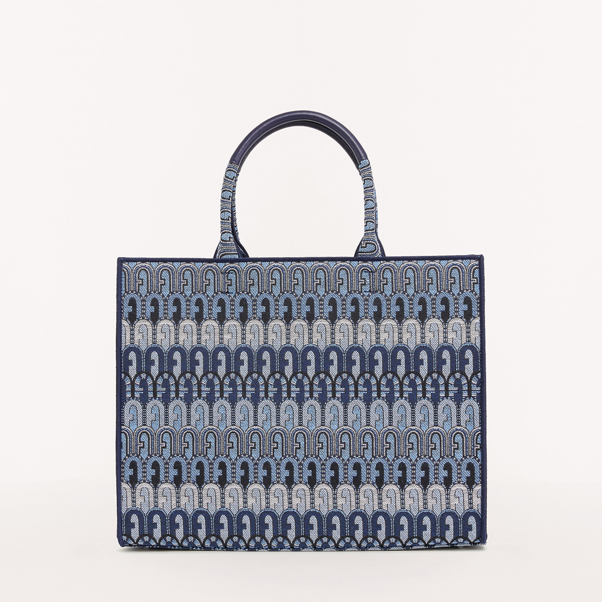 FURLA OPPORTUNITY Shopping L toni blu denim Furla vista0