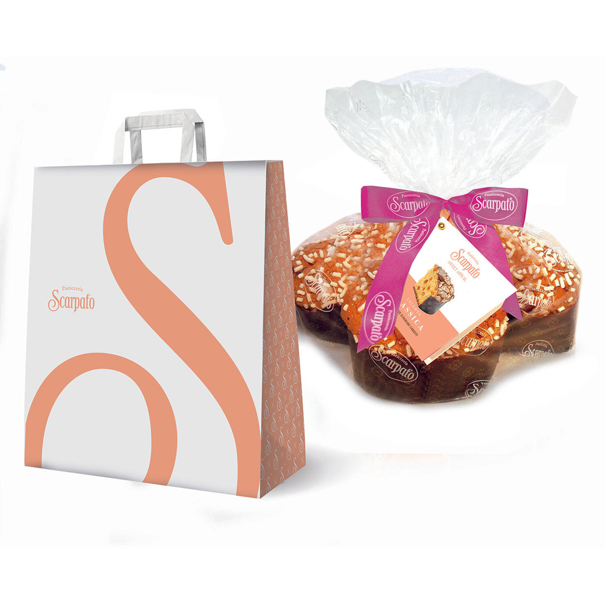 Colombe Classica 1 kg con shopper Scarpato vista0