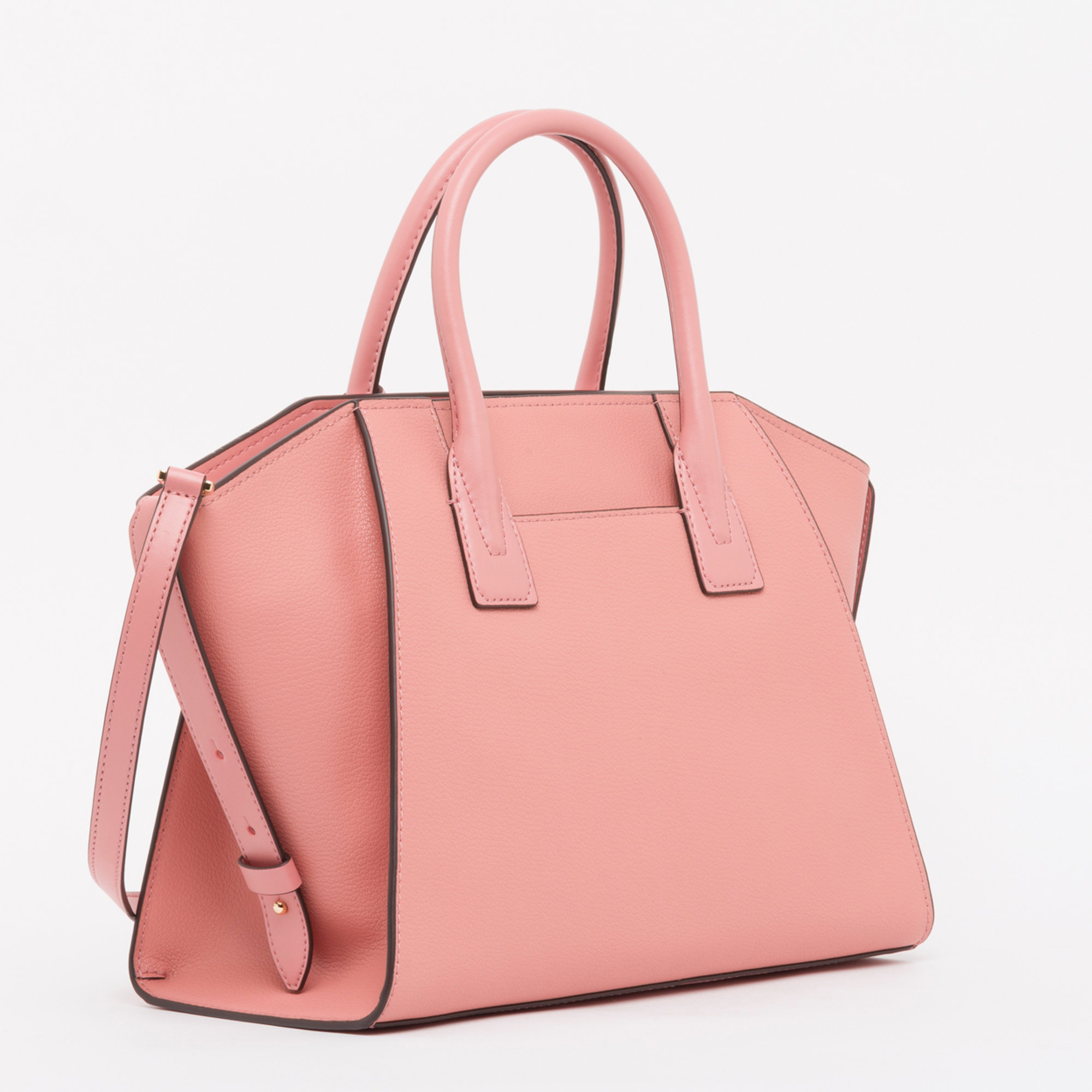 Michael Kors Borsa Avril in pelle rosa Michael Kors vista1