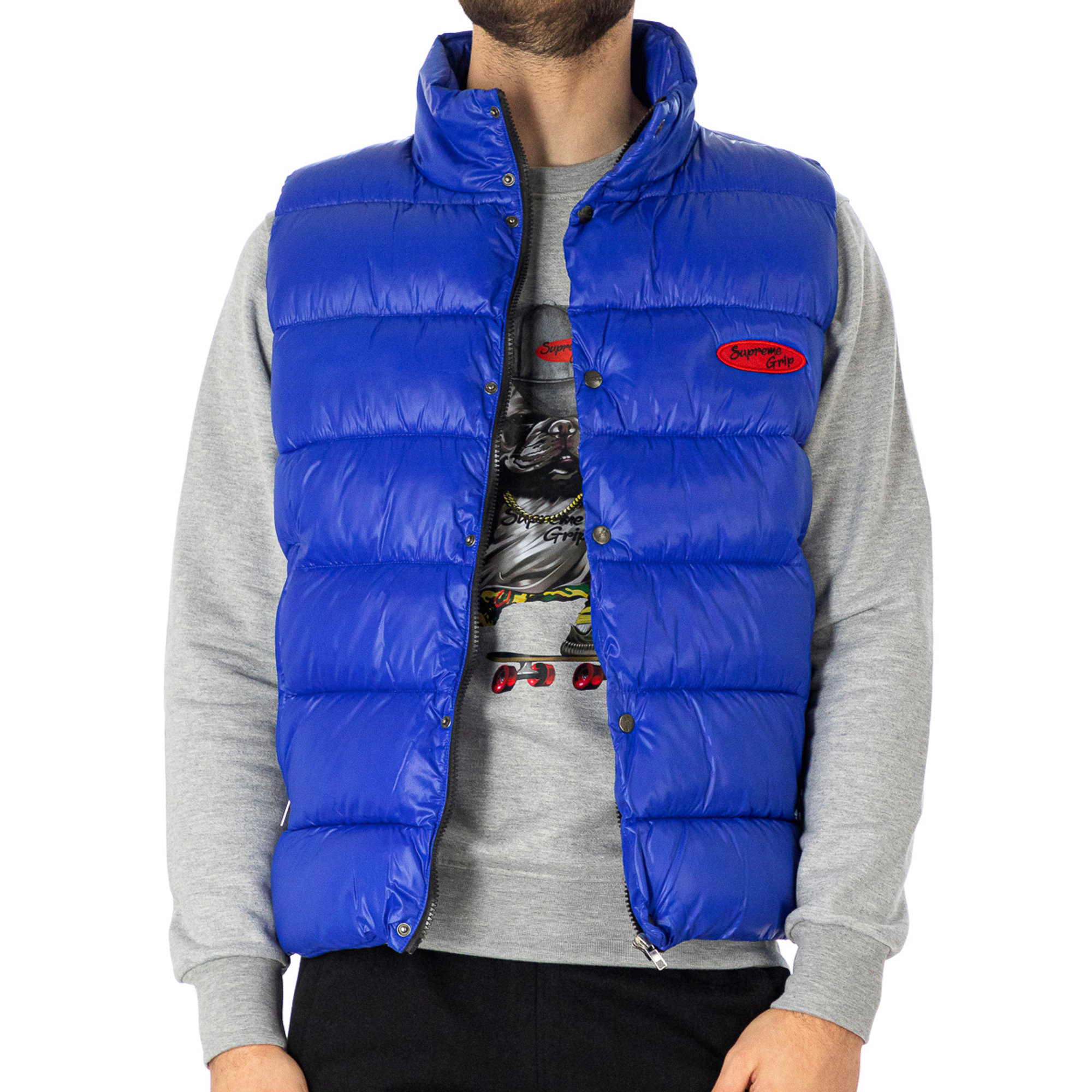 Piumino Smanicato Supreme grip vista3