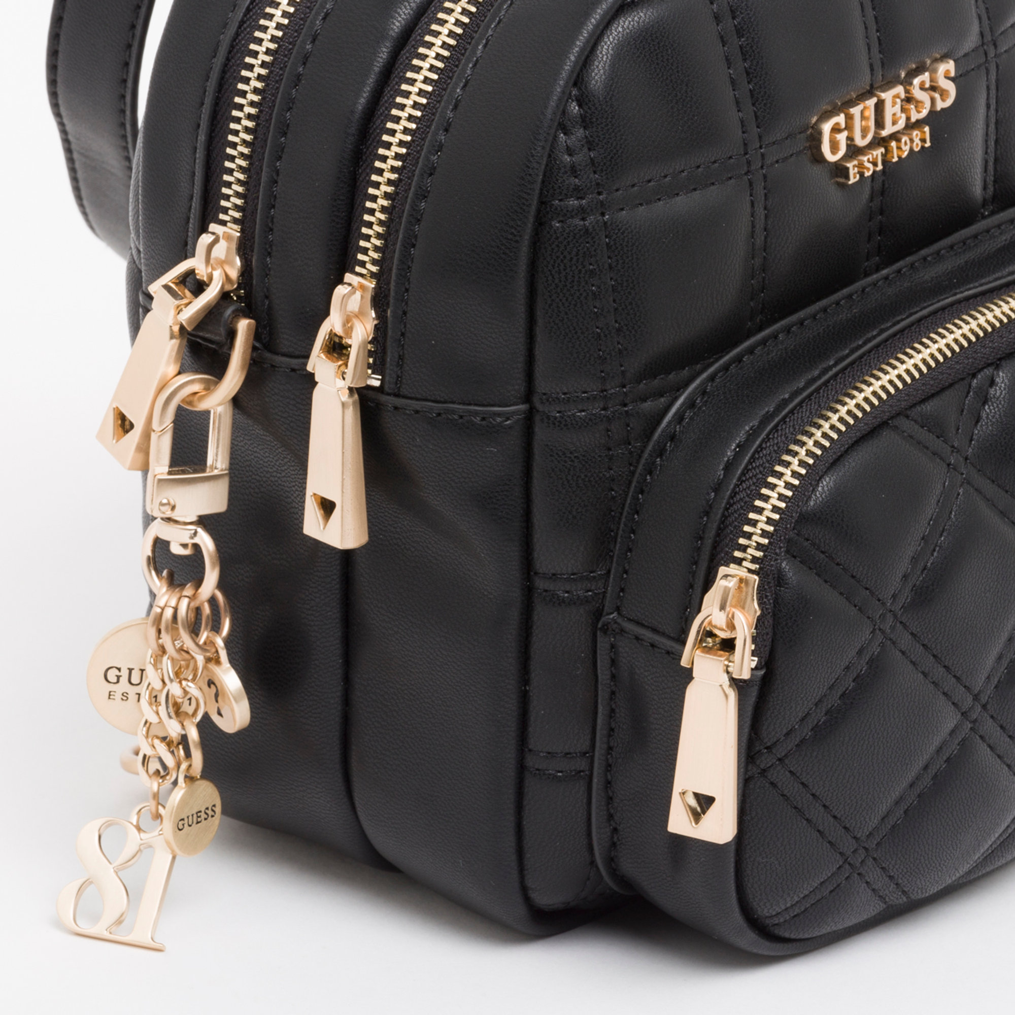 Guess Zaino Kamina trapuntato nero Guess  vista2