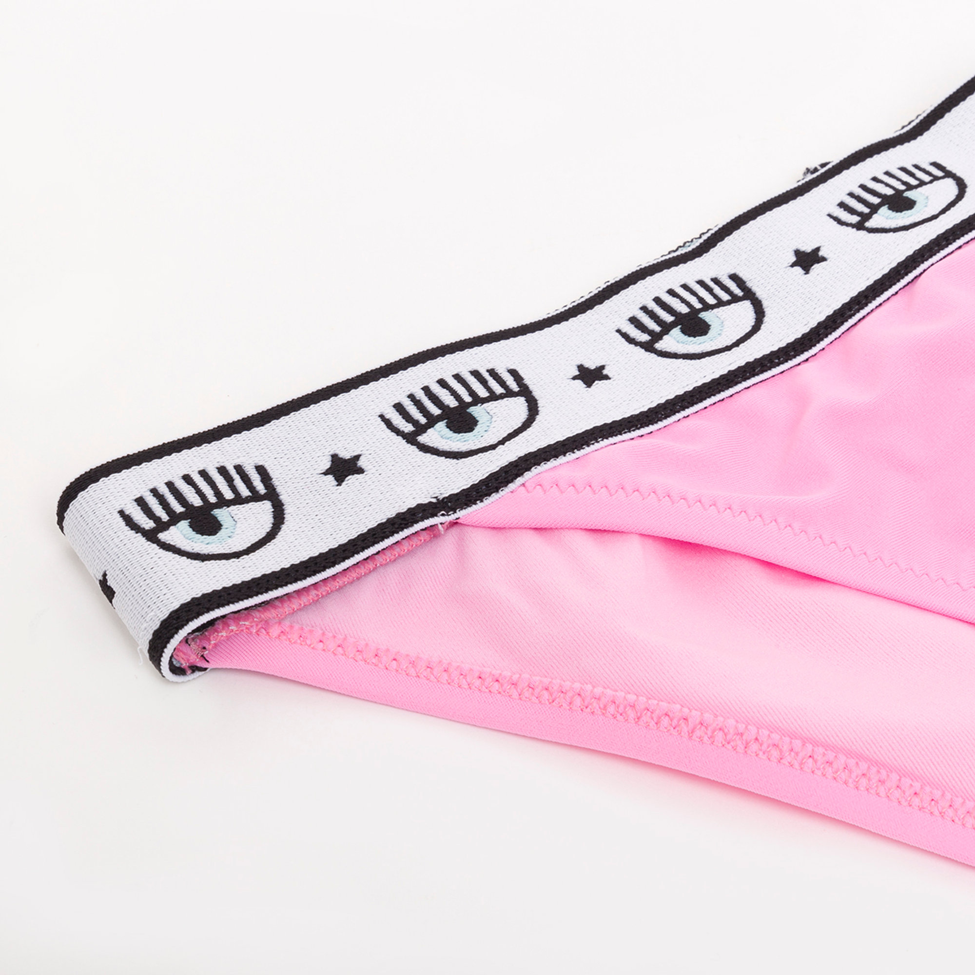 Chiara Ferragni slip bikini Maxi Logomania rosa Chiara Ferragni  vista2