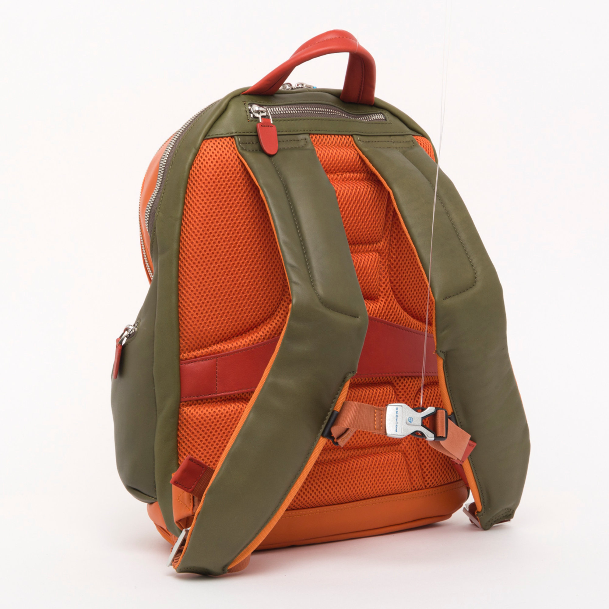 Piquadro Zaino espandibile porta PC con porta  iPad®Pro/Air arancione Piquadro vista1