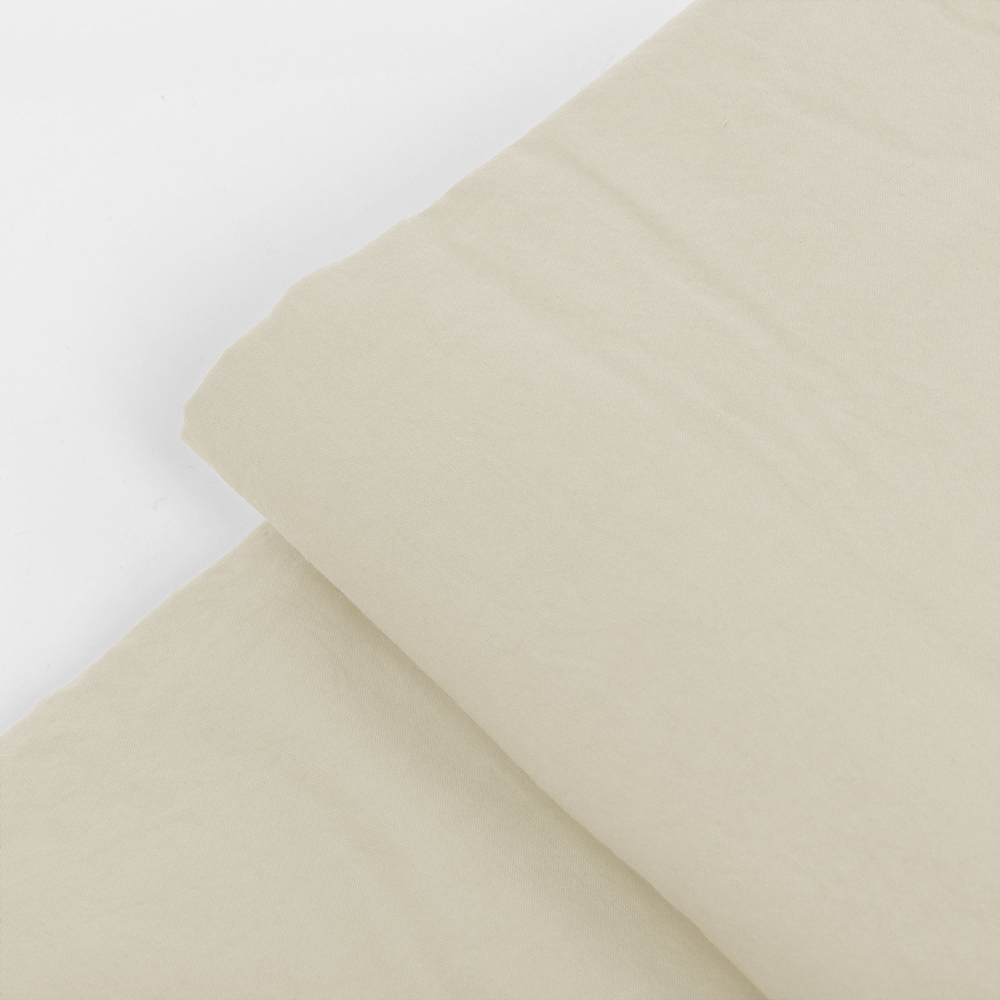 Bettwäsche-Set für Doppelbett Siena - bügelfrei, Austernfarbe Creole vista2