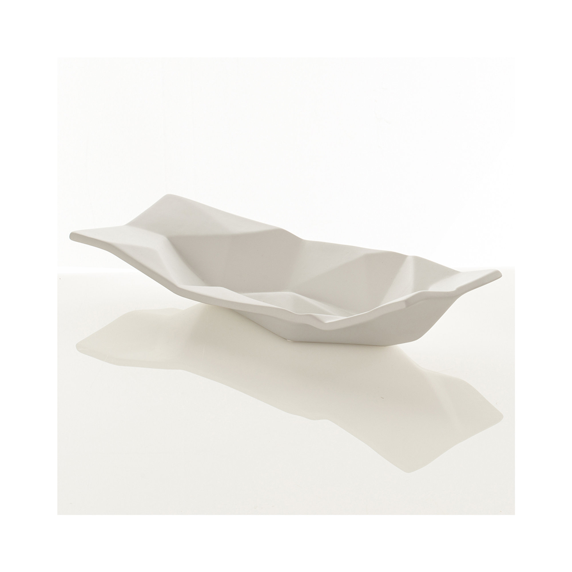 Bandeja para centro de mesa/bolsillo LIGIO BIG, blanca Tomasucci Outdoor vista0
