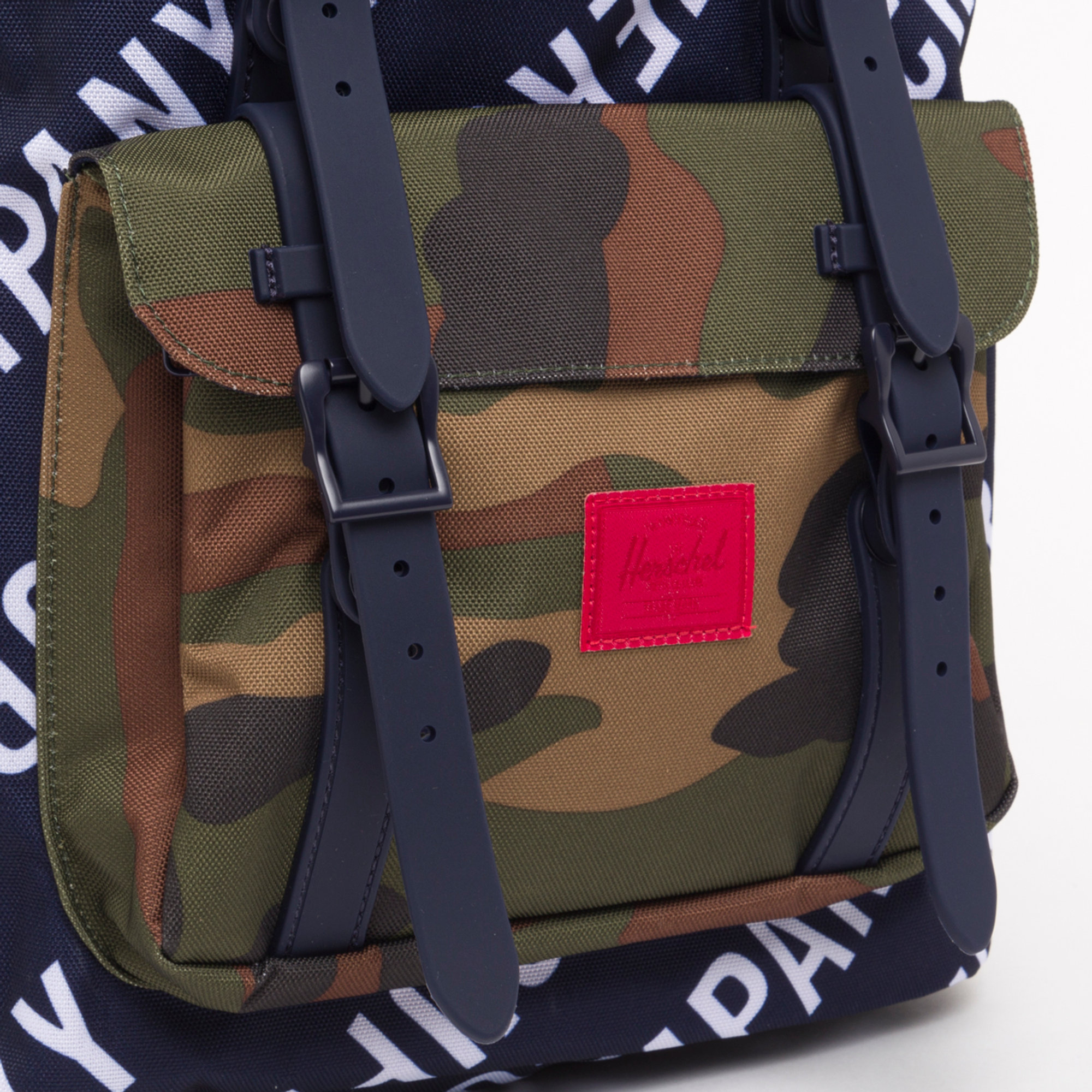 Herschel zaino Little America stampa logo Herschel  vista2