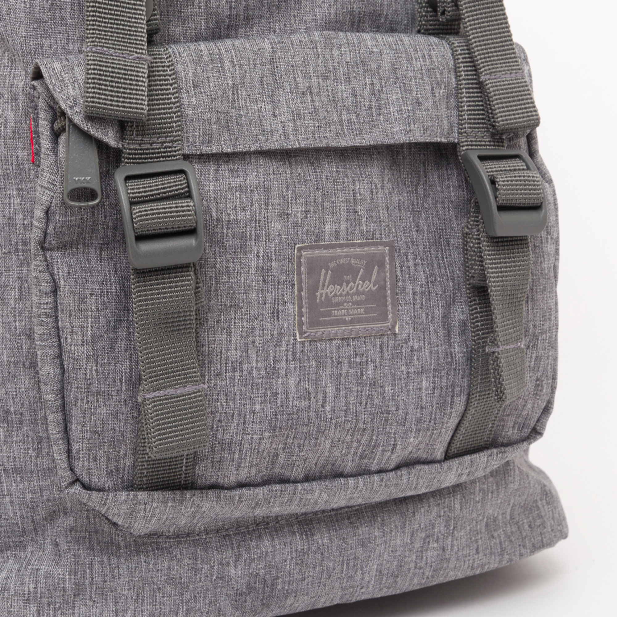 Zaino Herschel Little America mid volume light grigio melange Herschel  vista2