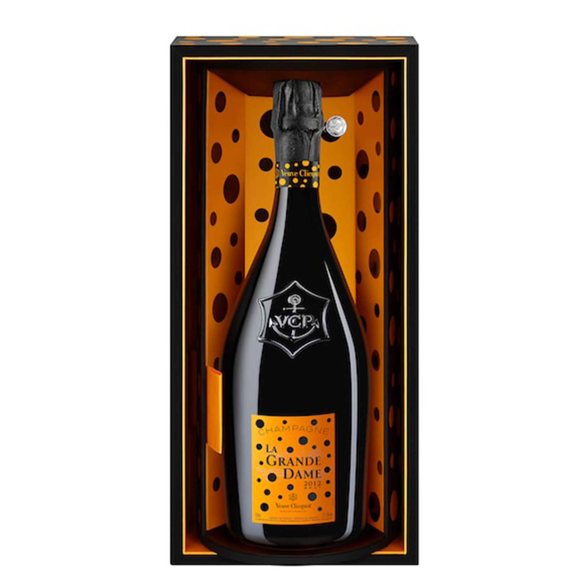 1 botella - Champagne La Grande Dame 2012 by Yoyoi Kusama Edición Limitada con caja Veuve Clicquot vista5