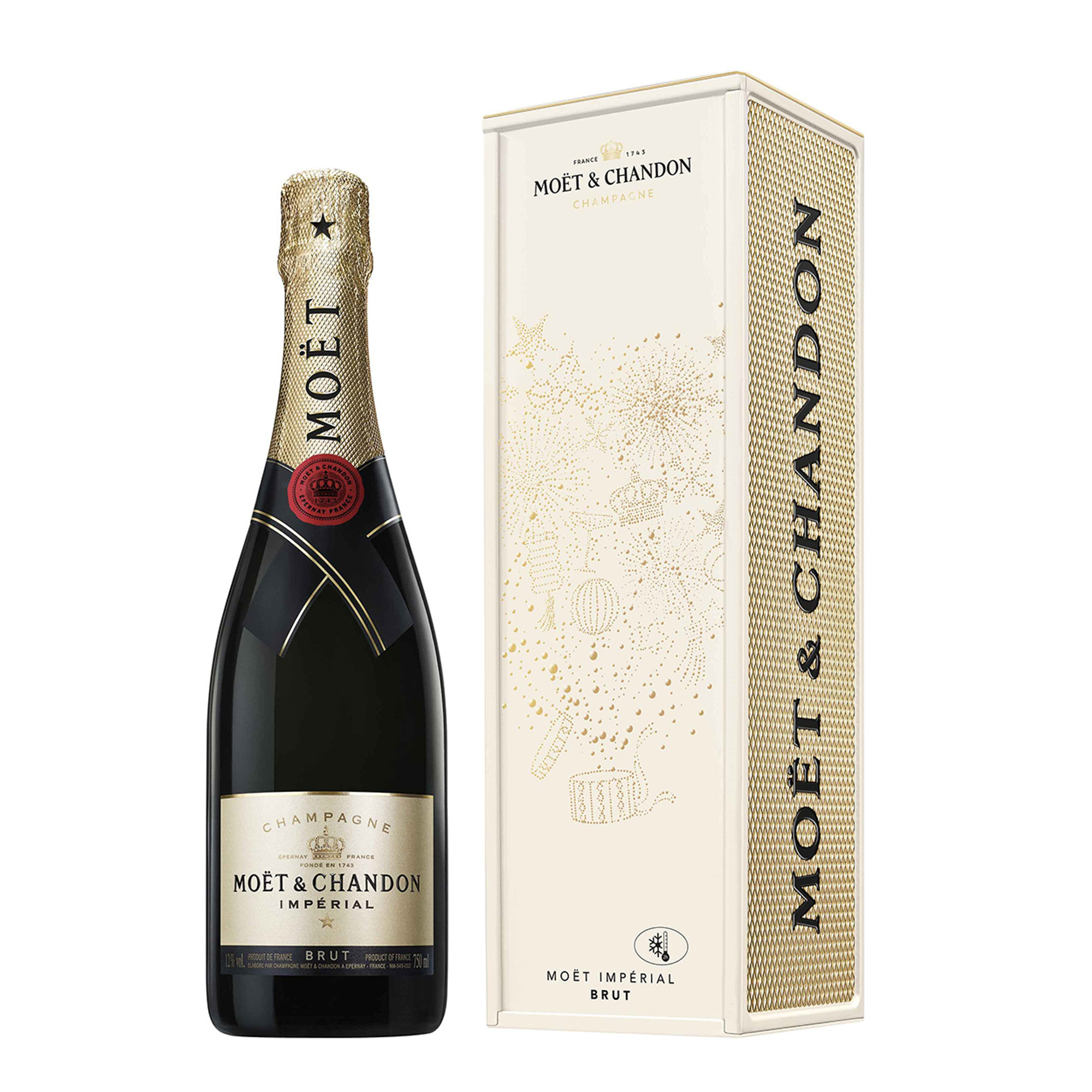 1 bottiglia - Moët Brut Impérial in Metal Box Moet et Chandon vista0