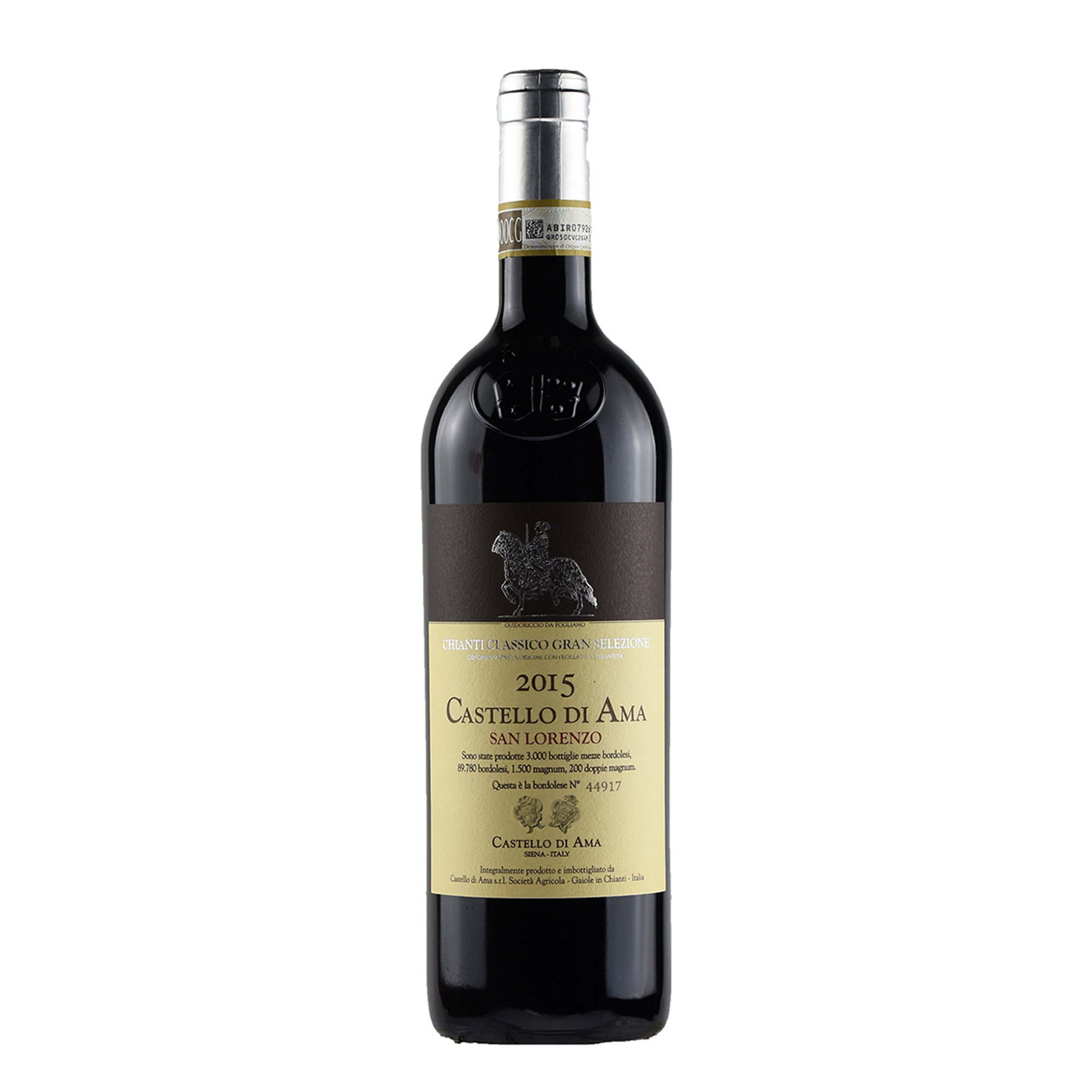 1 bouteille - Vignoble du Chianti Classico DOCG San Lorenzo 2015 Castello di Ama vista0