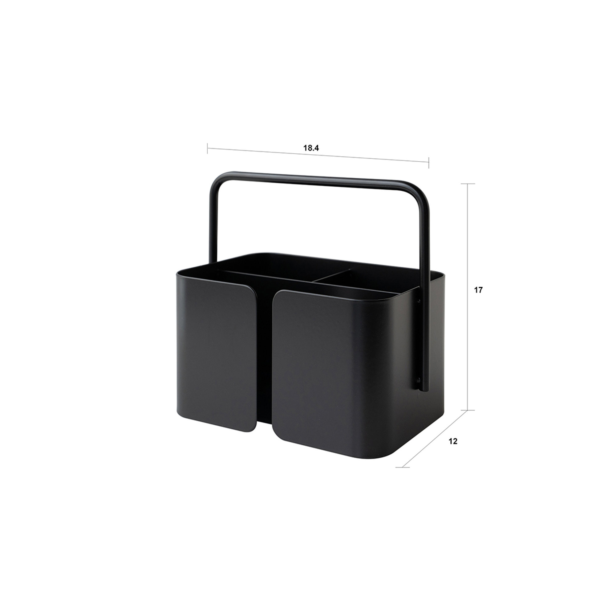 KENJI Stiftehalter klein schwarz TFT Home vista1