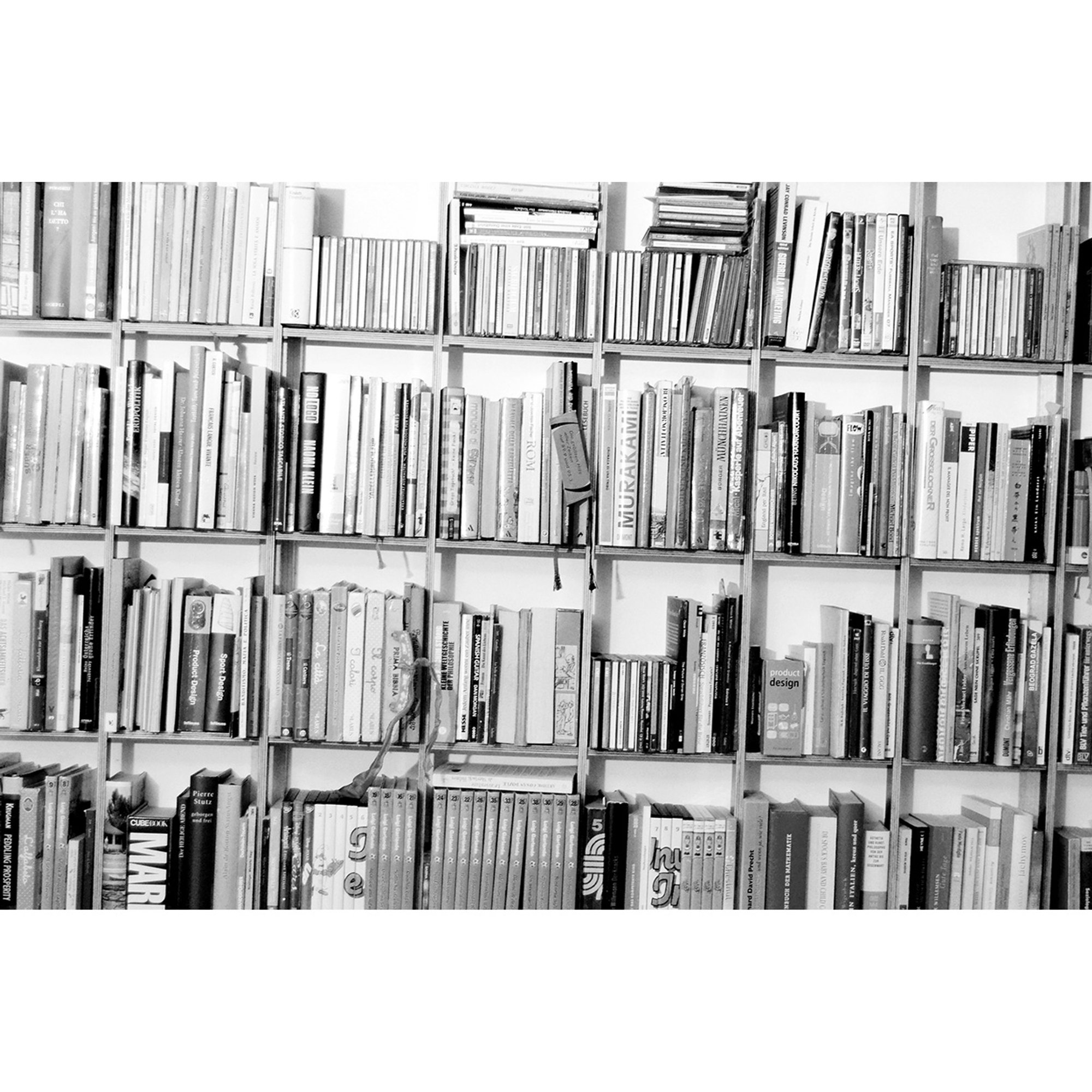 Librería SCHLAGSEITE - 162x236, negra Martin Breuer Bono vista8