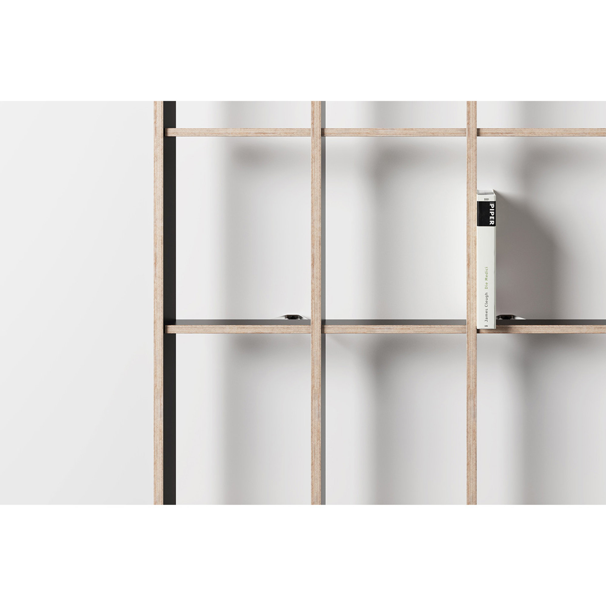 Libreria OPEN - 70x236, nero Martin Breuer Bono vista4