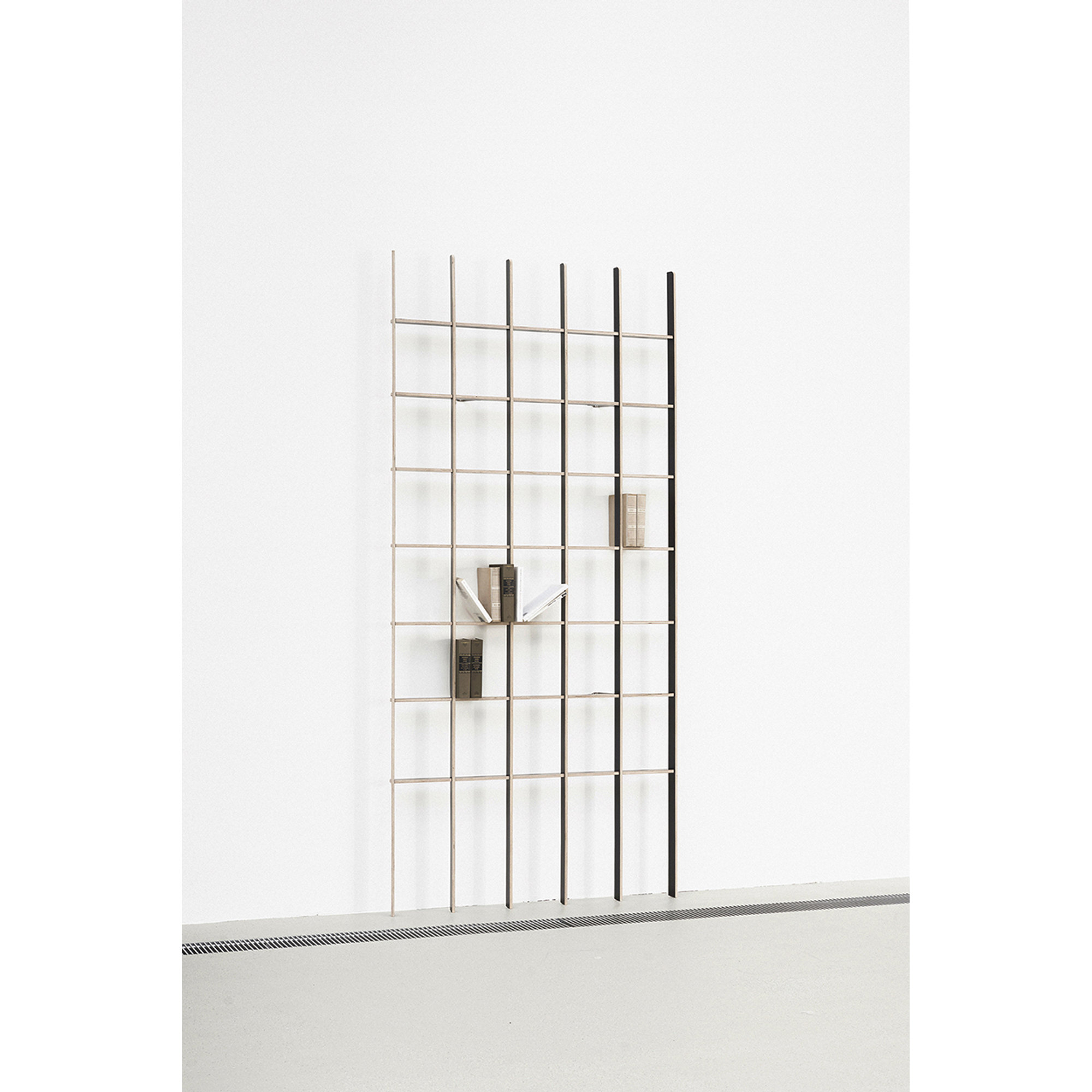 OPEN bookcase - 115x236, white Breuer & Bono vista10
