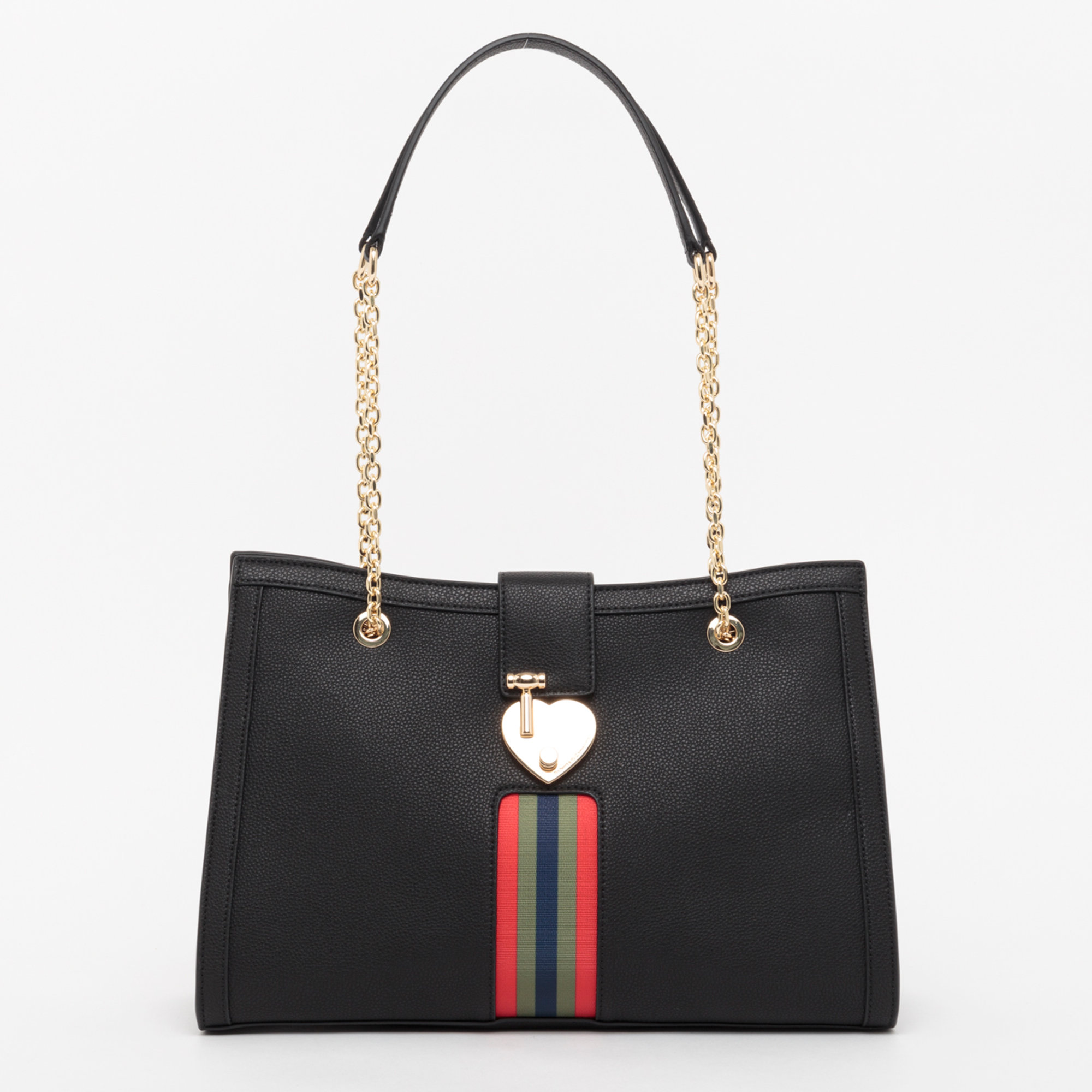Roberta di Camerino shopping Heart lock nera Roberta di Camerino vista3