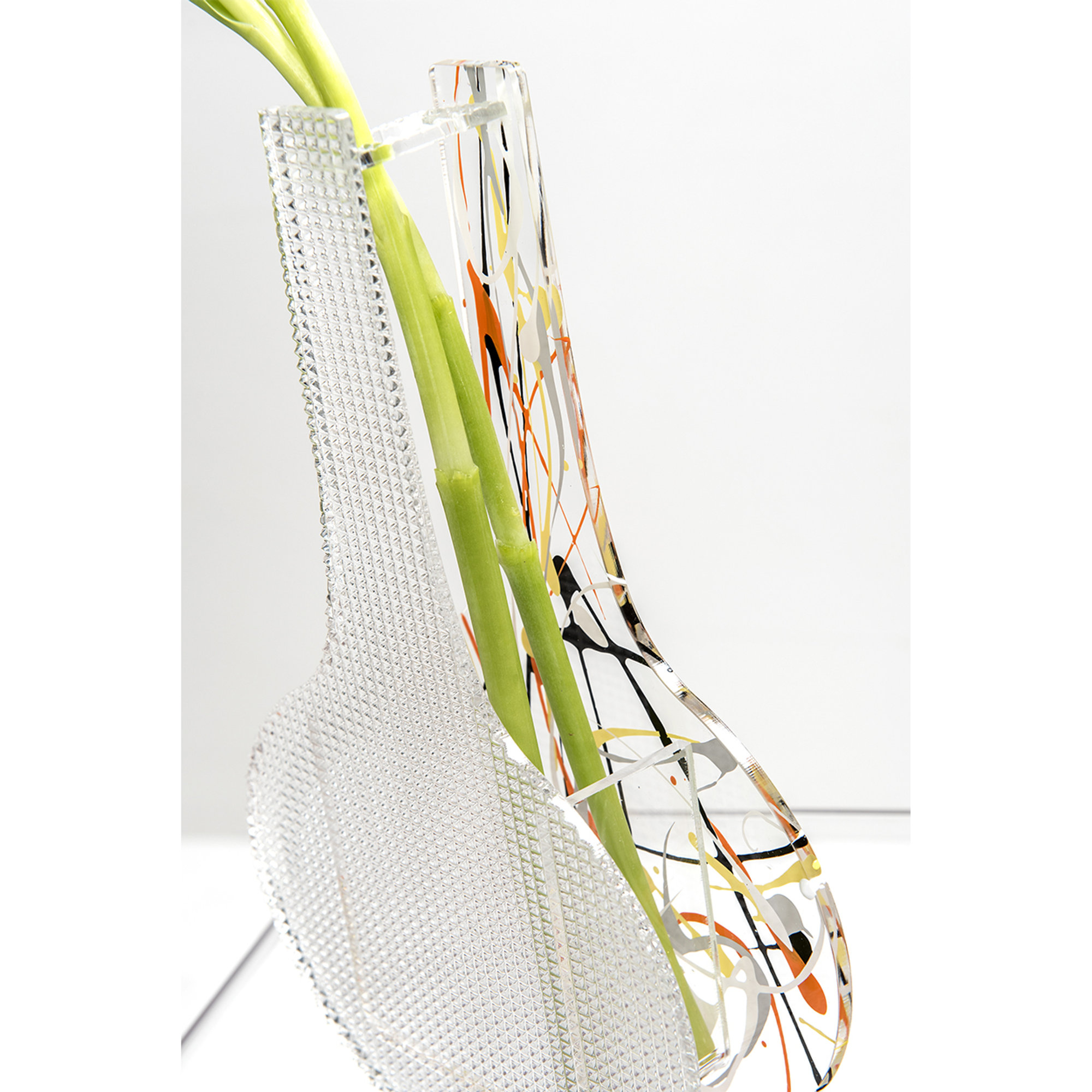 Vase Silhouette transparent/multicolore Iplex vista3