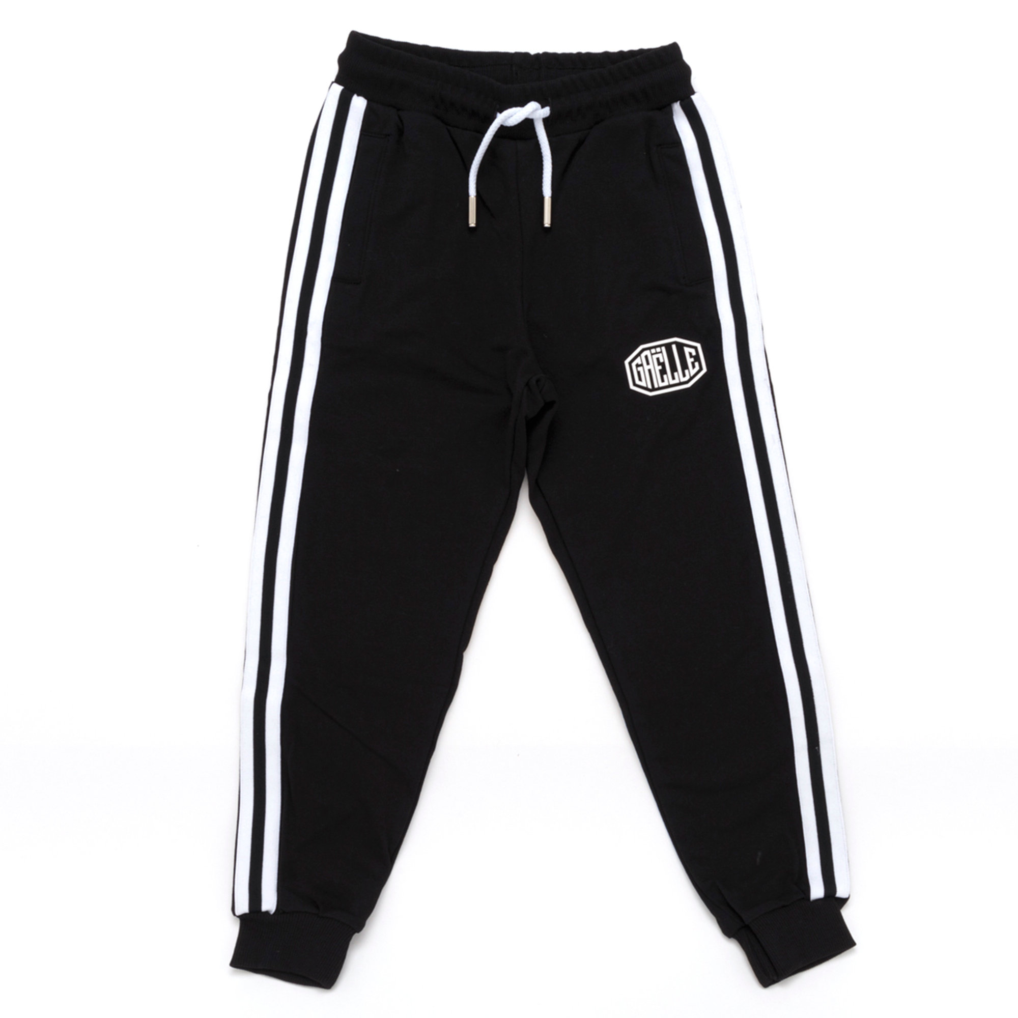 GAELLE PARIS Pantaloni lunghi in felpa con righe laterali Gaelle Paris vista0