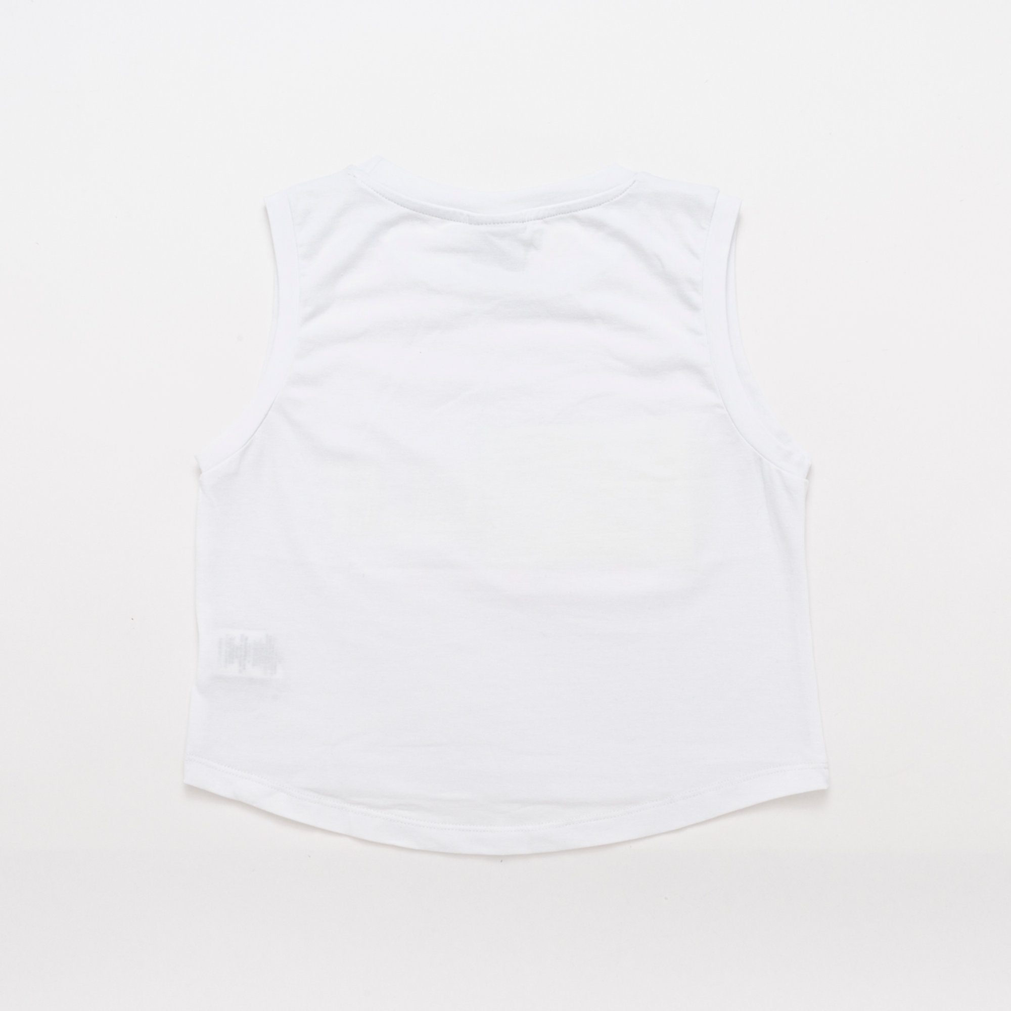 GAELLE PARIS Canotta crop top con scritta fluo Gaelle Paris vista1