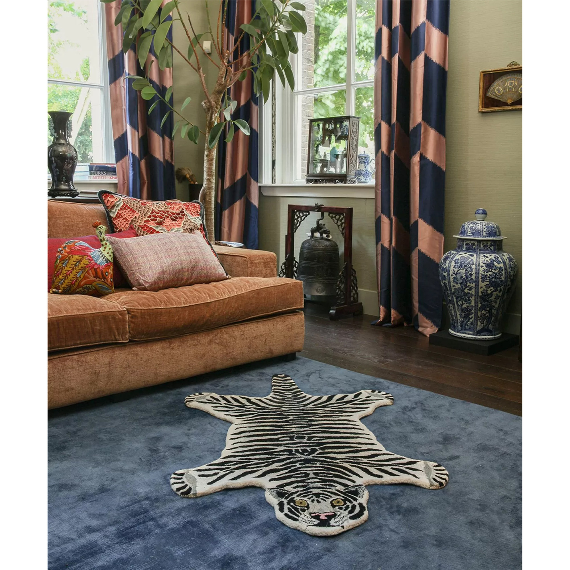 Grand tapis Tigre des neiges Doing Goods vista2
