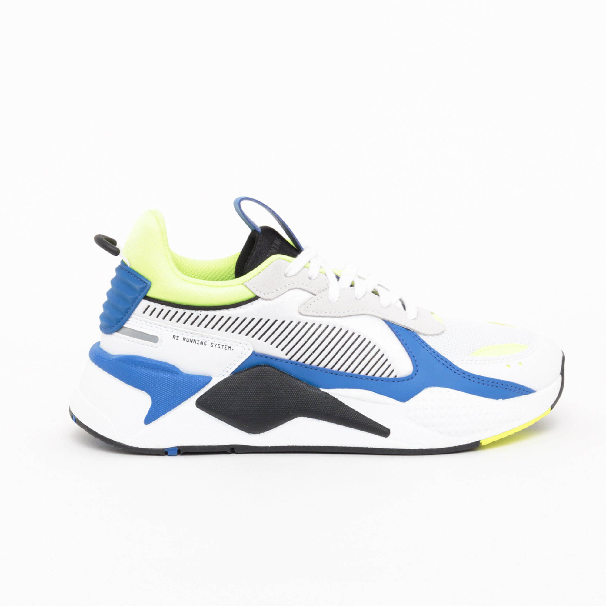 Puma RS-X Mix bianco blu e giallo fluo Puma vista0