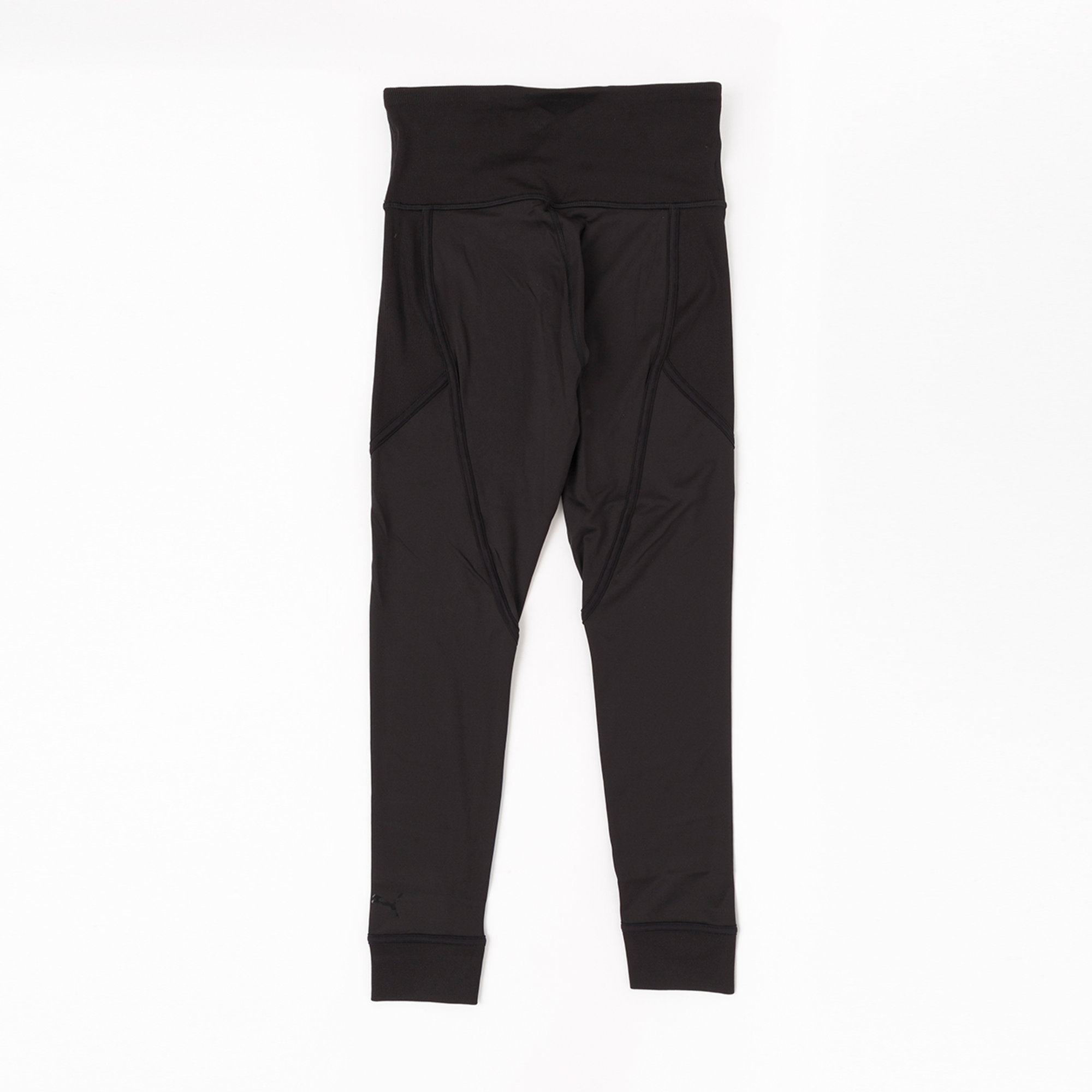 Puma leggings Studio Rib High Waist neri Puma vista1
