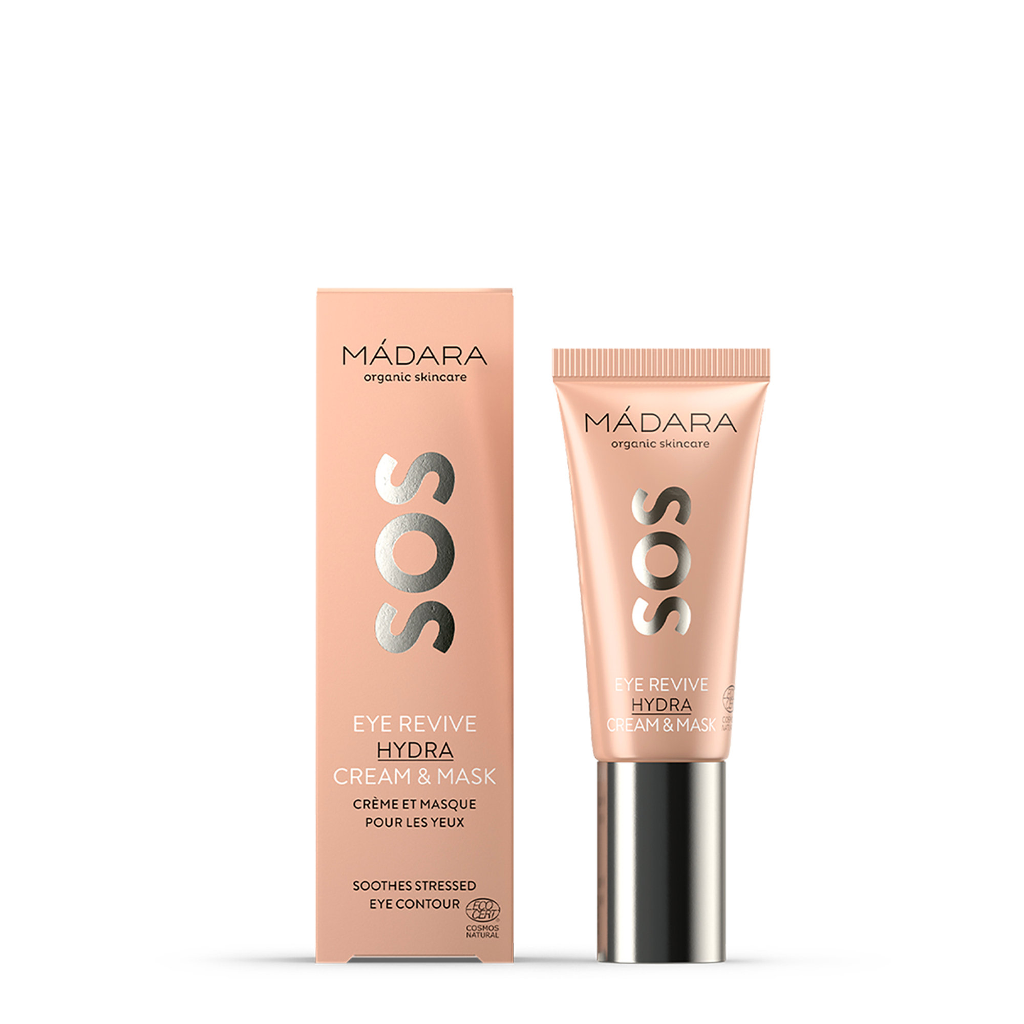 Øjenkontur og fugtighedsmaske /SOS Eye Revive Hydra creme & maske, 20ml Madara Organic Skincare vista1