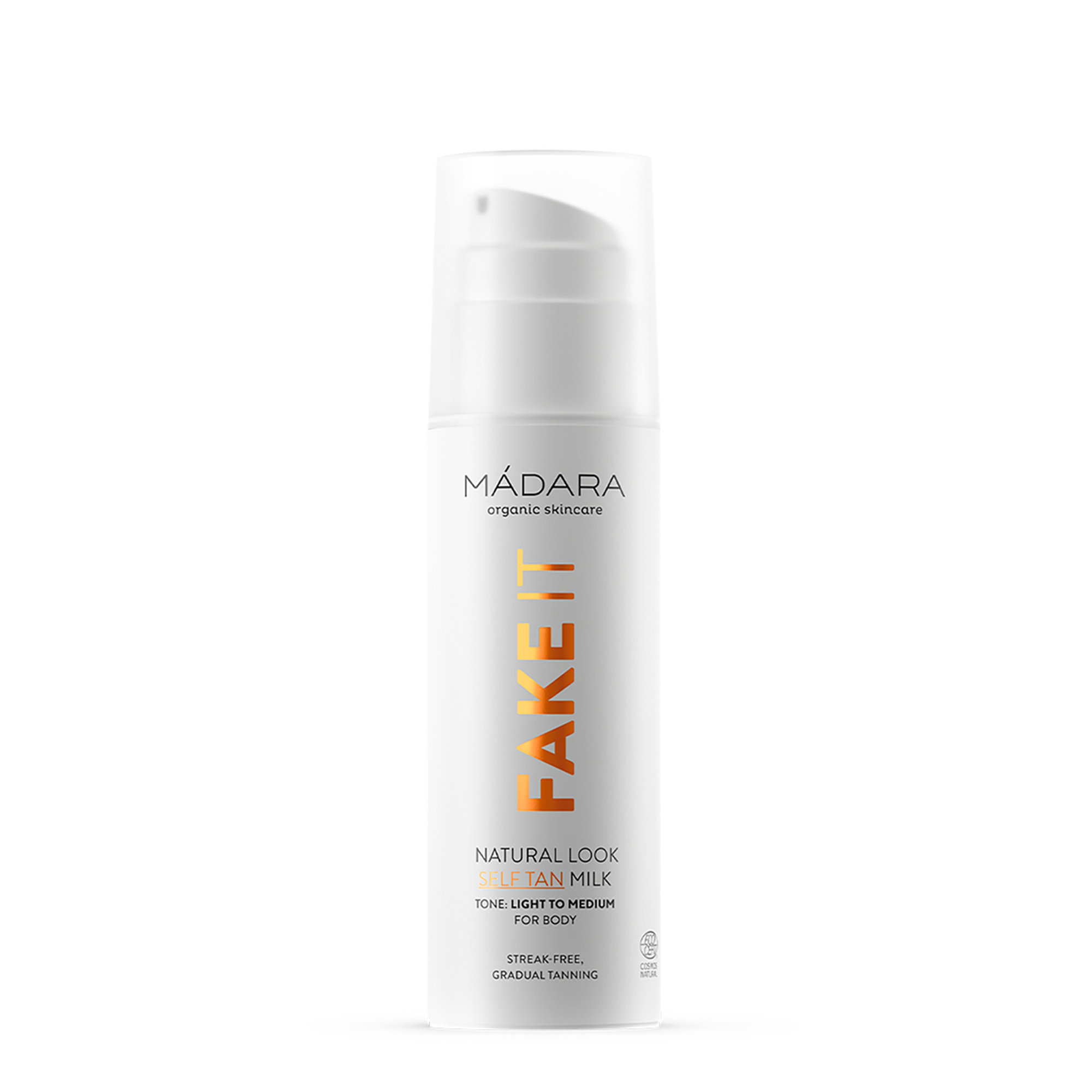 Körper-Selbstbräuner /FAKE Body - Selbstbräunungsmilch mit natürlichem Aussehen, 150ml (16M) Madara Organic Skincare vista0