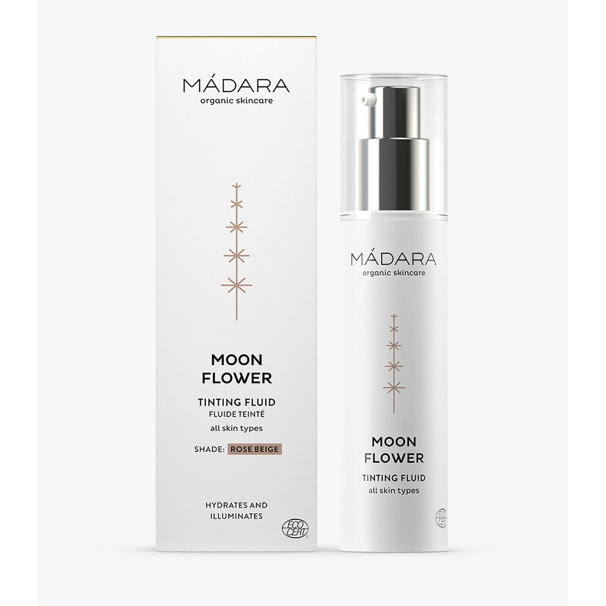 Crema Colorata Viso Rose/Moonflower - fluido colorante, 50ml Madara Organic Skincare vista1