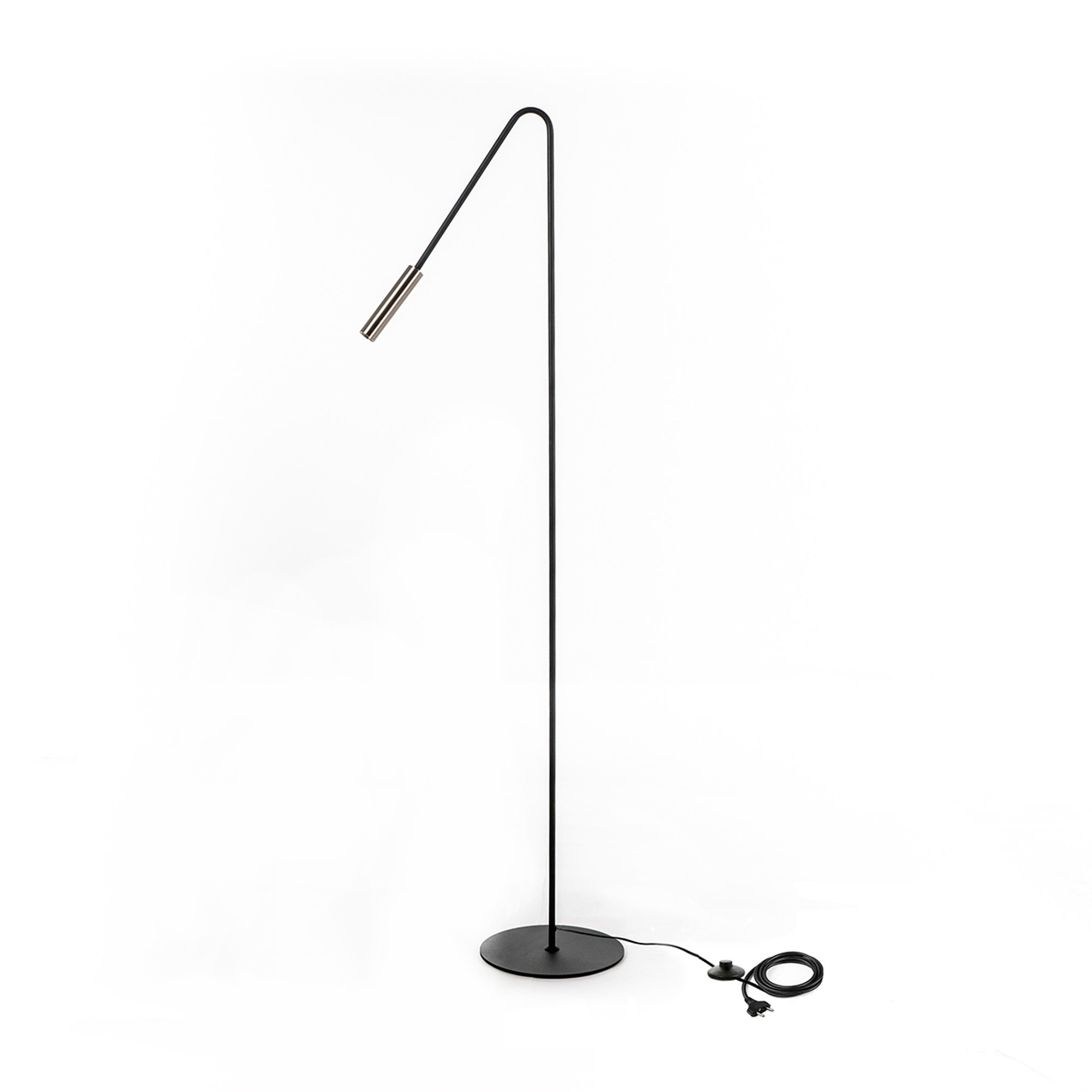 Lampada da terra LED, nero Stones vista1