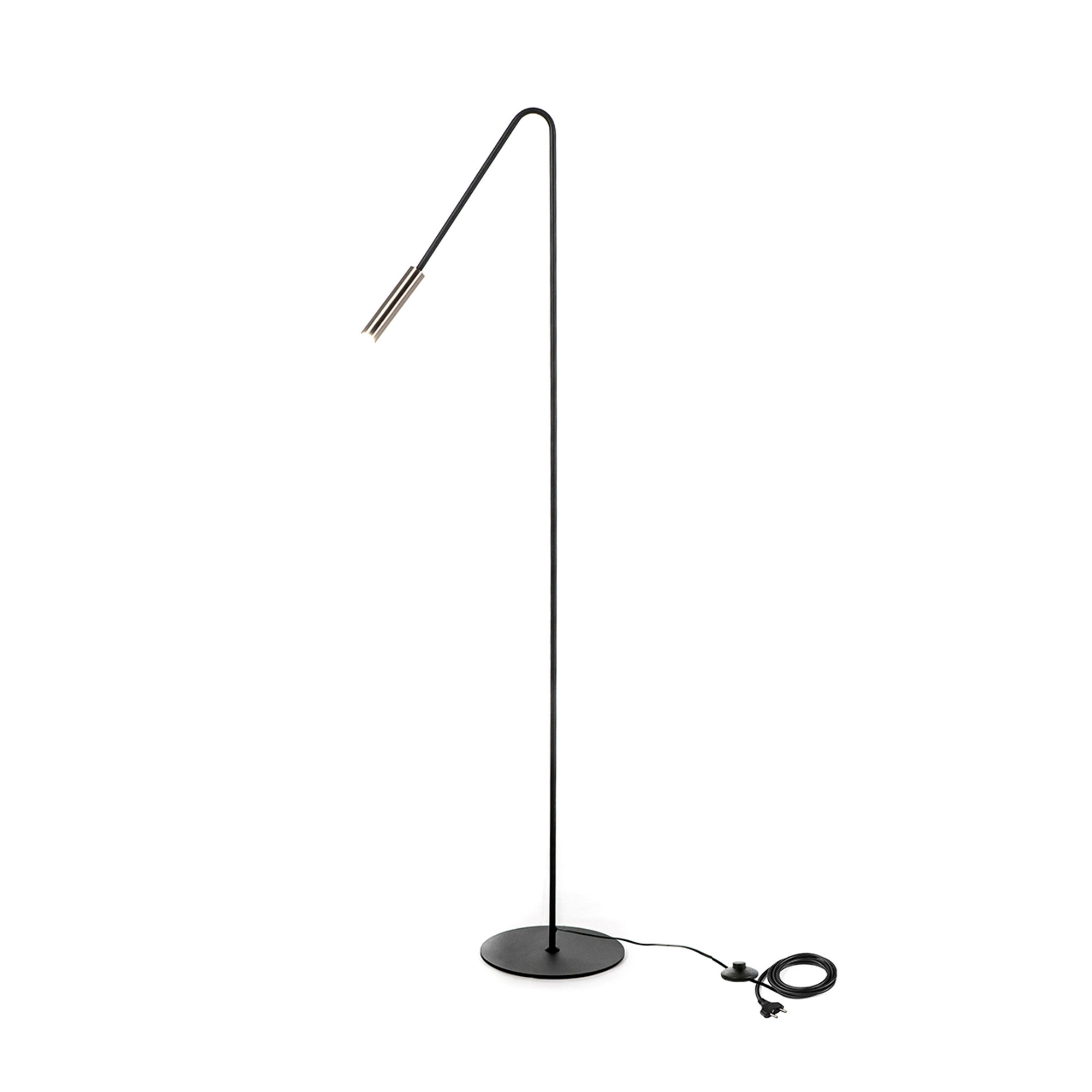 Lampada da terra LED, nero Stones vista0