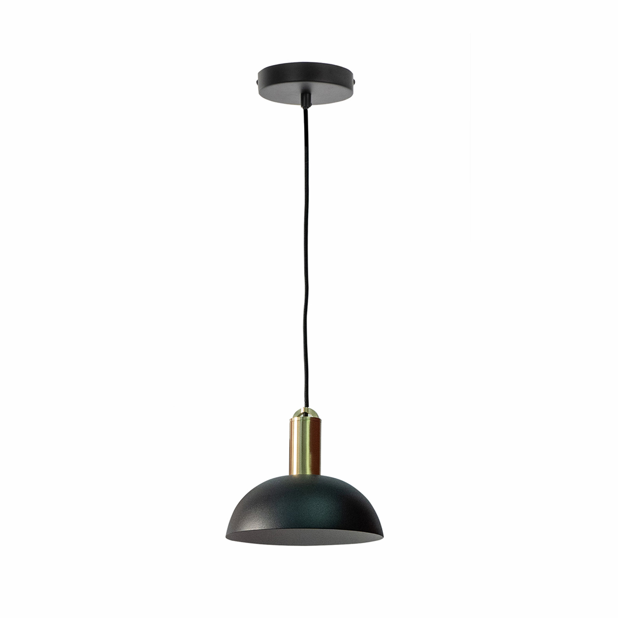 Lampada a sospensione, nero opaco Stones vista0